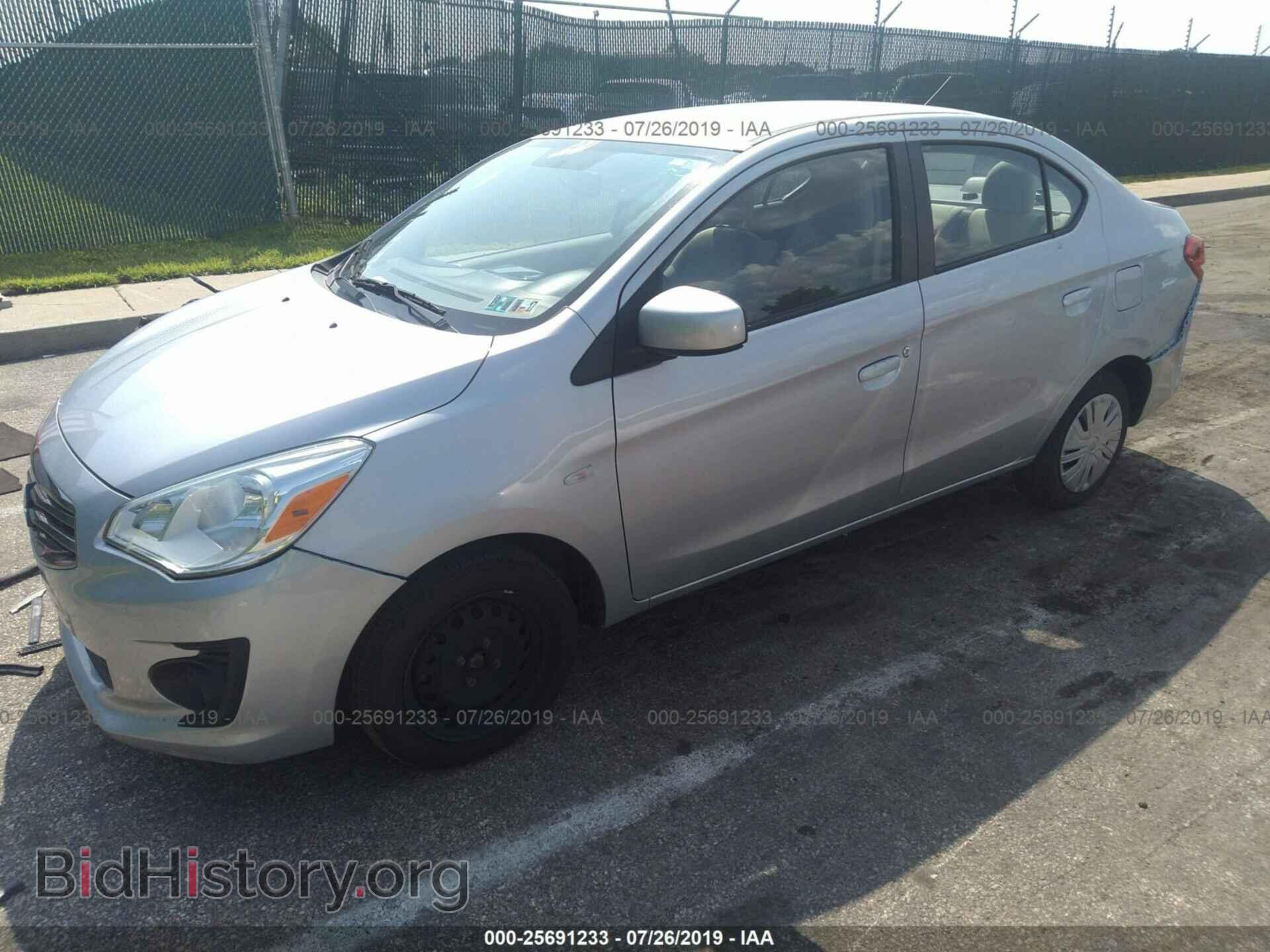 2017 MITSUBISHI MIRAGE - VIN: ML32F3FJ2HHF09096 - Фото 2