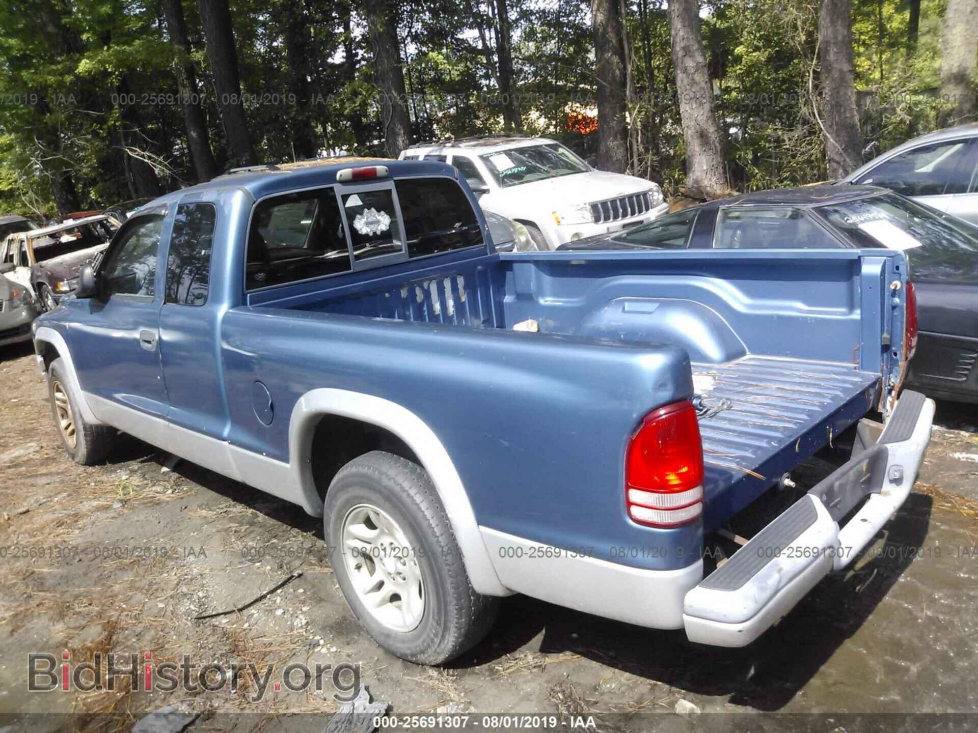 2004 DODGE DAKOTA - VIN: 1D7GL42K44S684952 - Фото 3