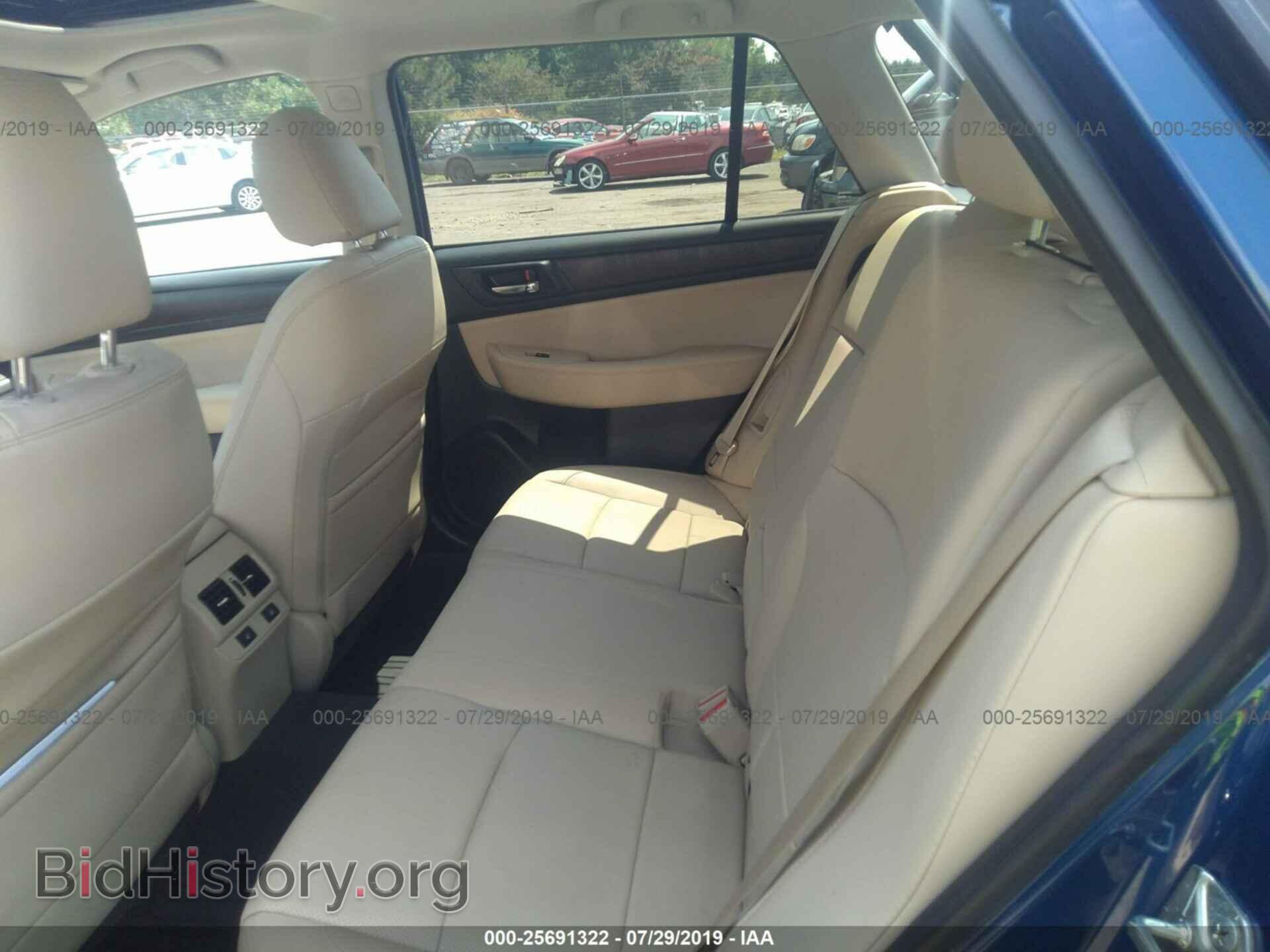 2016 SUBARU OUTBACK - VIN: 4S4BSALC0G3208317 - Фото 8