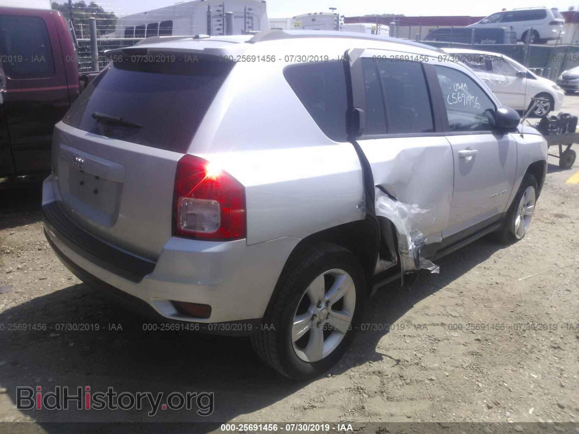 2012 JEEP COMPASS - VIN: 1C4NJDBB6CD621328 - Фото 4