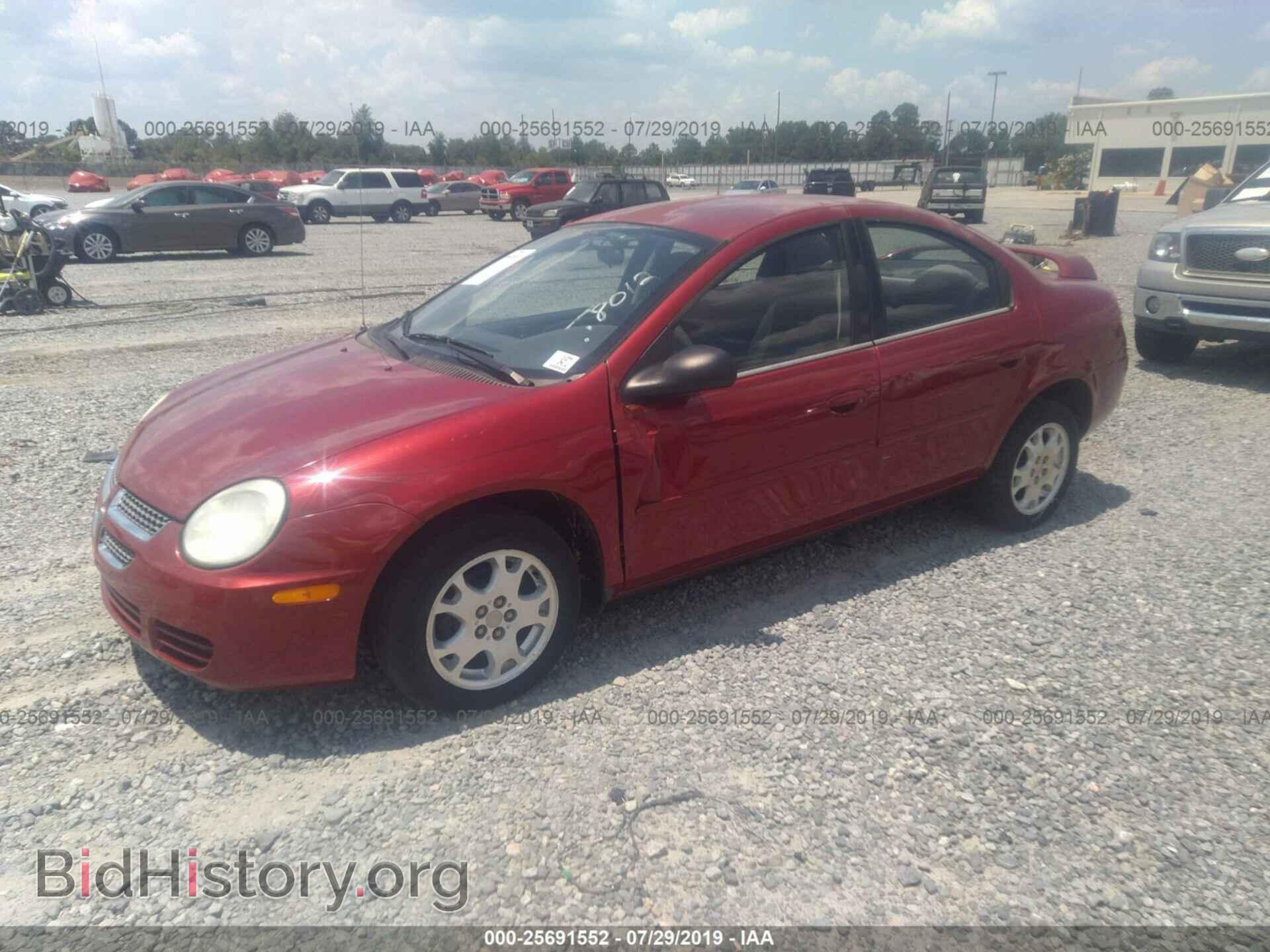 2005 DODGE NEON - VIN: 1B3ES56C05D214177 - Фото 2