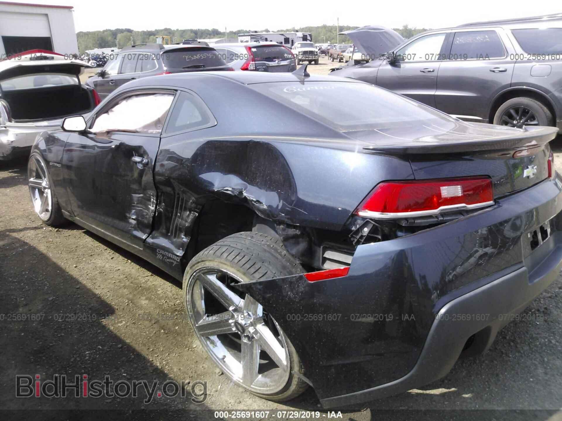 2014 CHEVROLET CAMARO - VIN: 2G1FB1E35E9163245 - Фото 3
