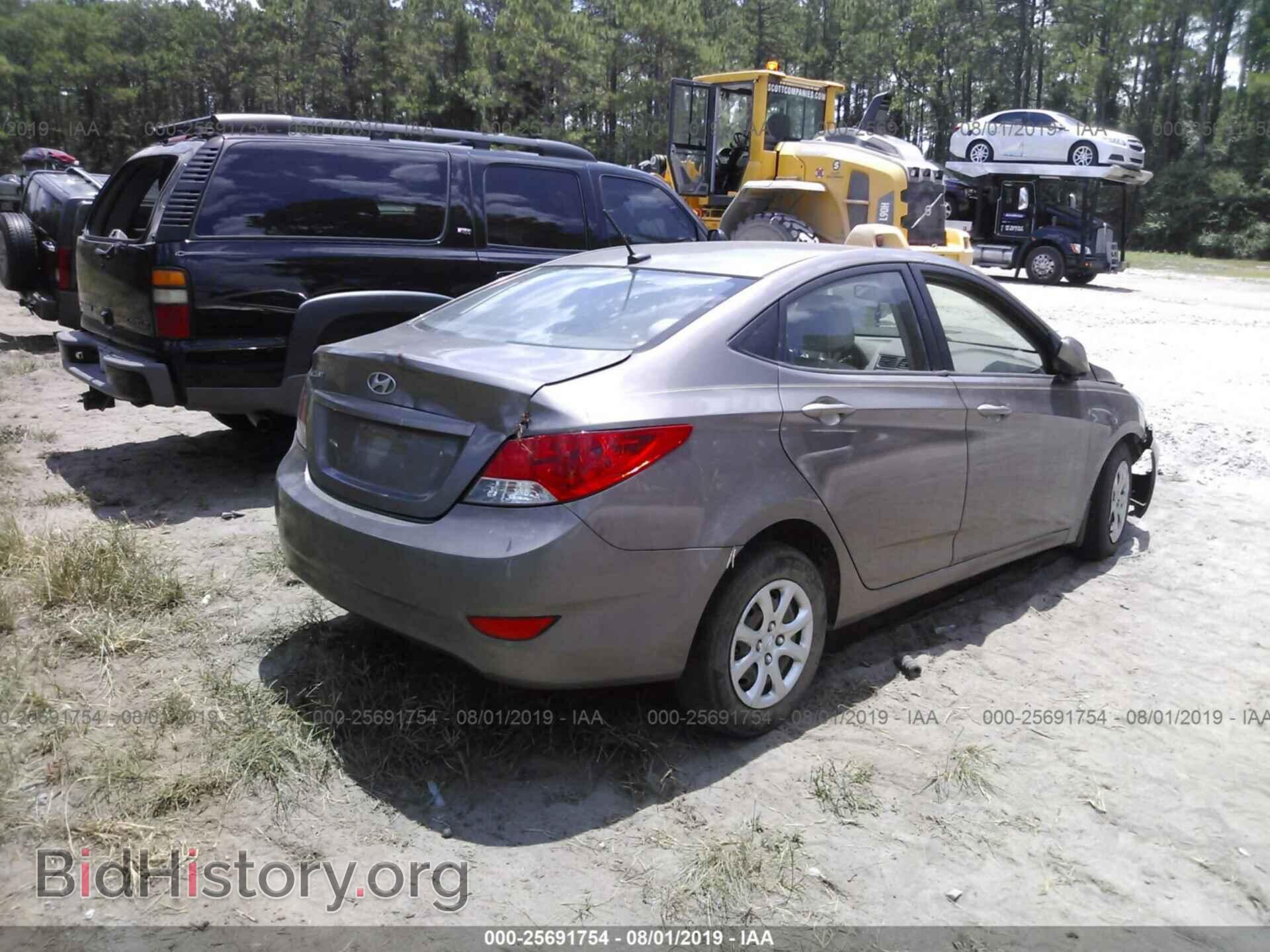 2013 HYUNDAI ACCENT - VIN: KMHCT4AE3DU577797 - Фото 4