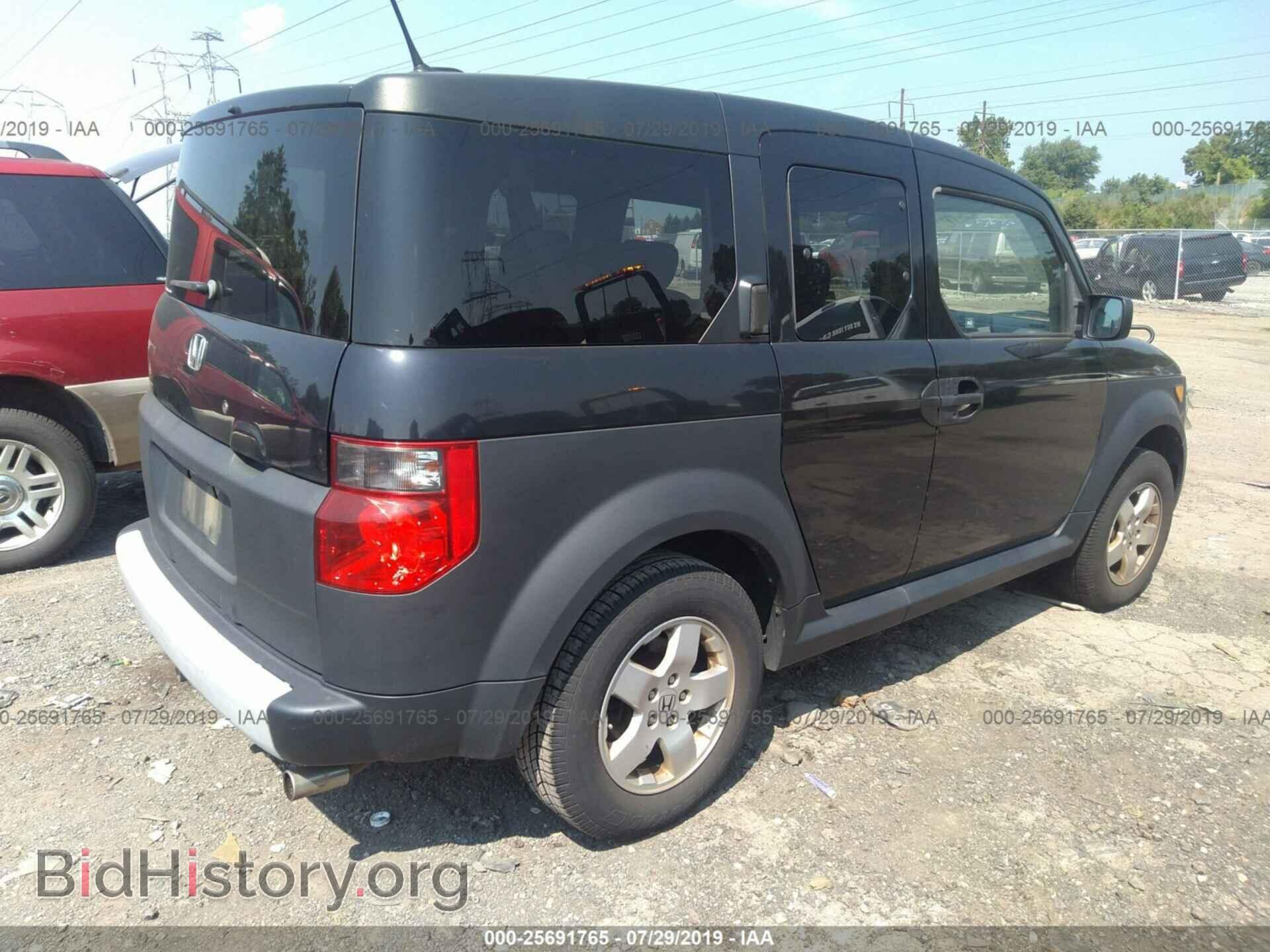 2005 HONDA ELEMENT - VIN: 5J6YH28665L011164 - Фото 4