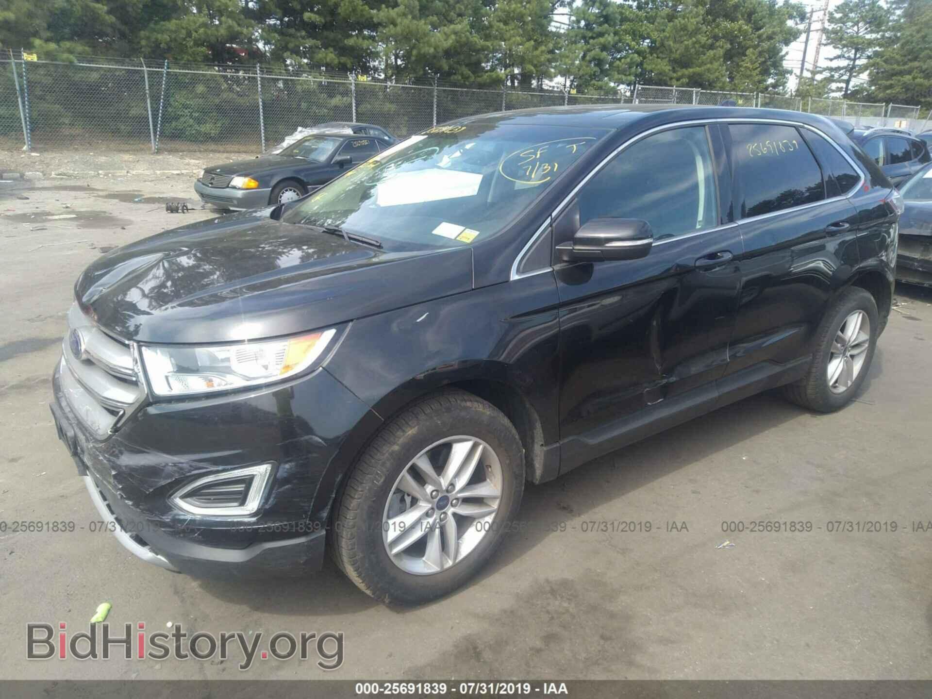 2015 FORD EDGE - VIN: 2FMTK4J96FBC36179 - Фото 2