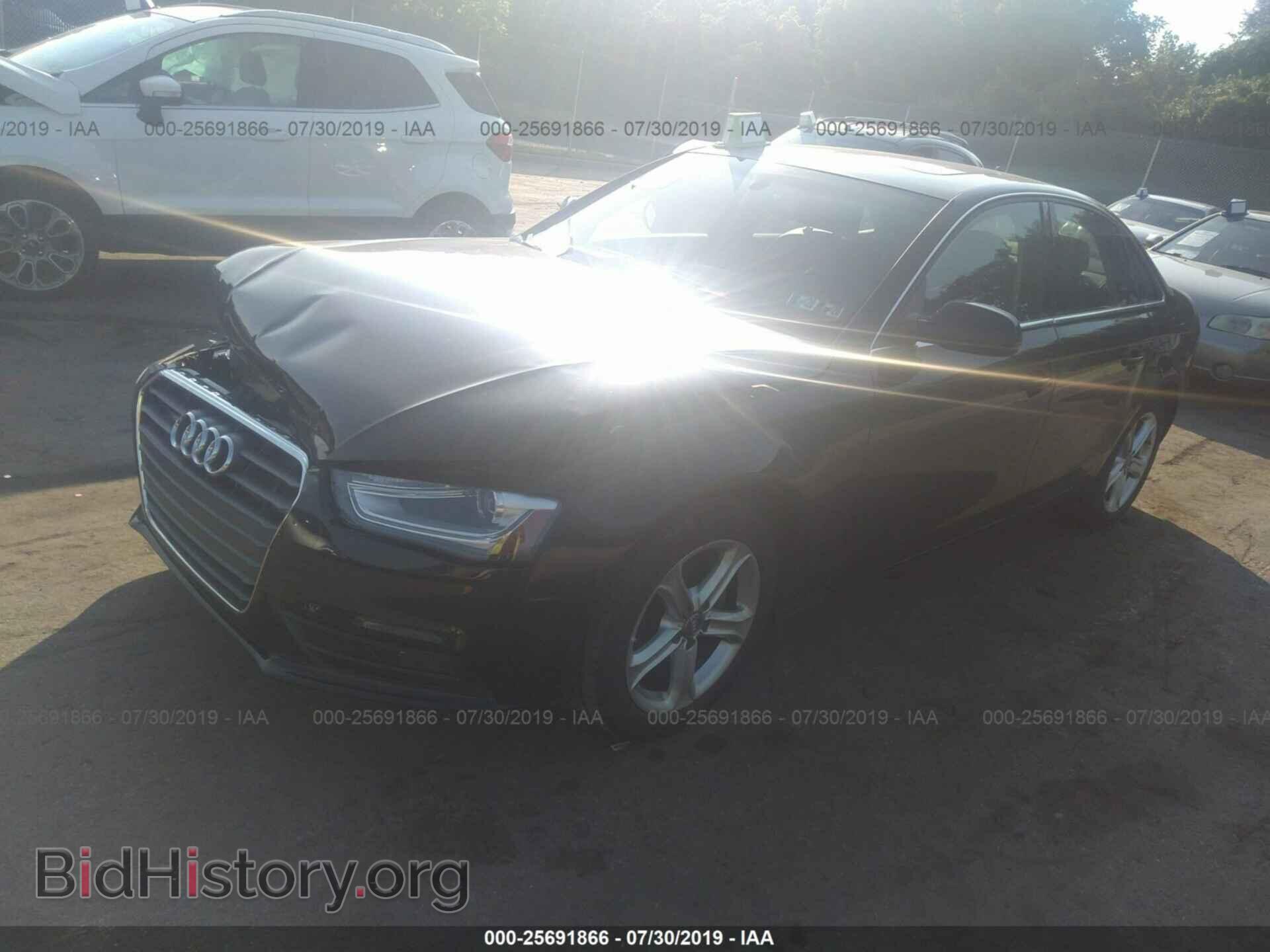 2013 AUDI A4 - VIN: WAUBFAFL6DA162873 - Photo 2