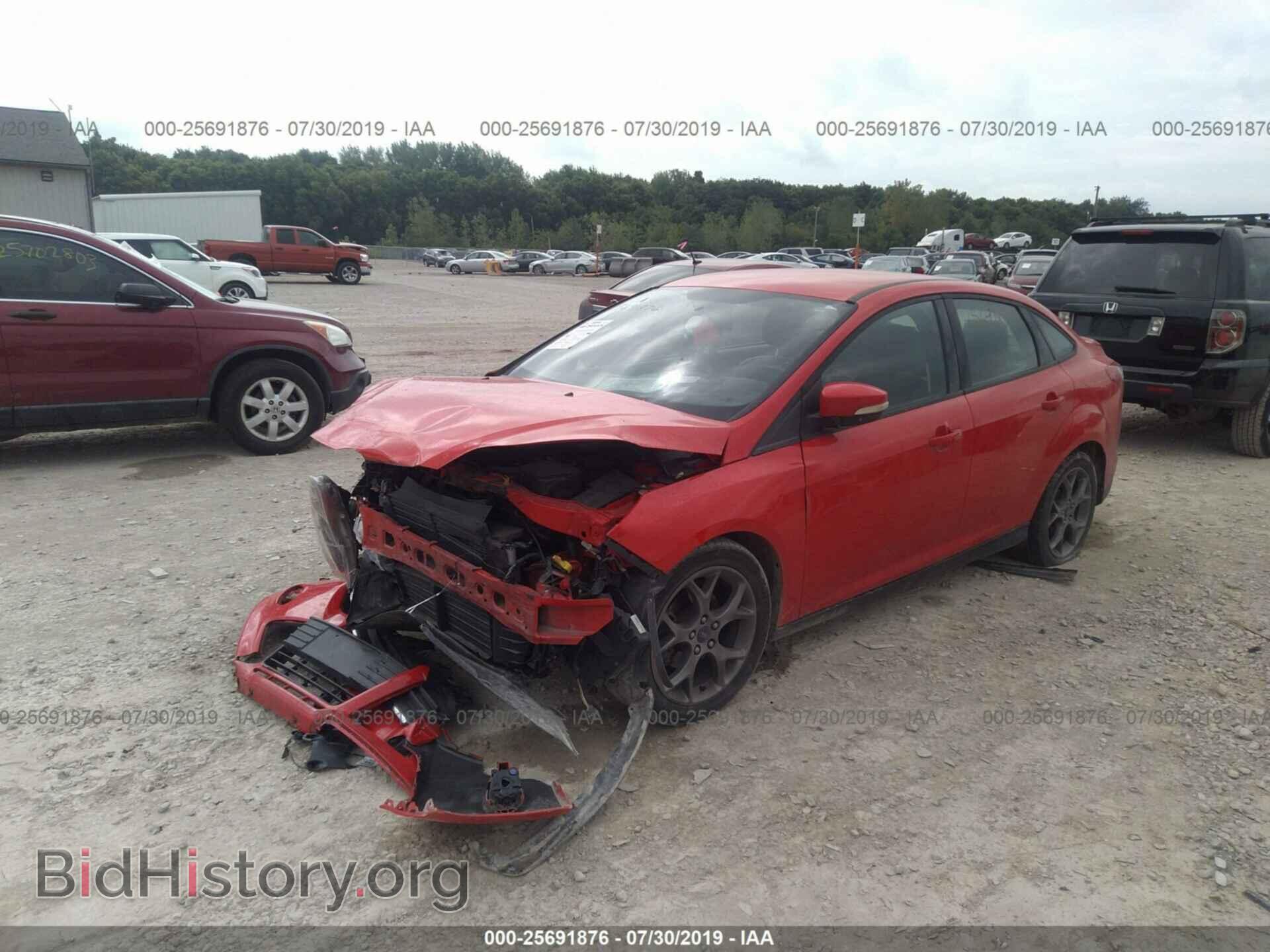 2013 FORD FOCUS - VIN: 1FADP3F24DL137315 - Фото 2
