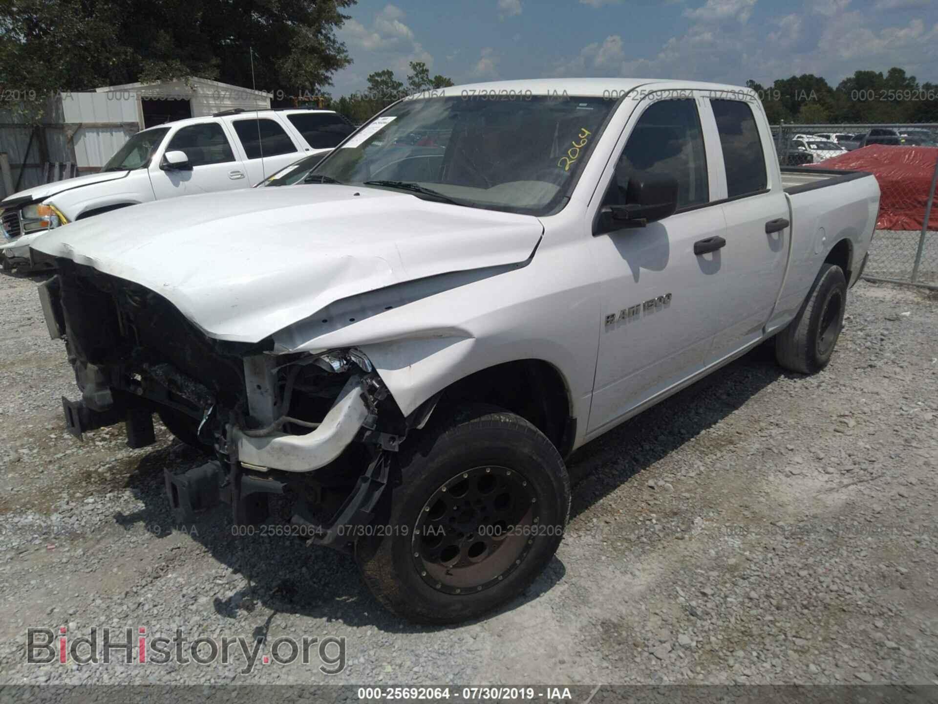 2012 DODGE RAM 1500 - VIN: 1C6RD6FT6CS116657 - Фото 2