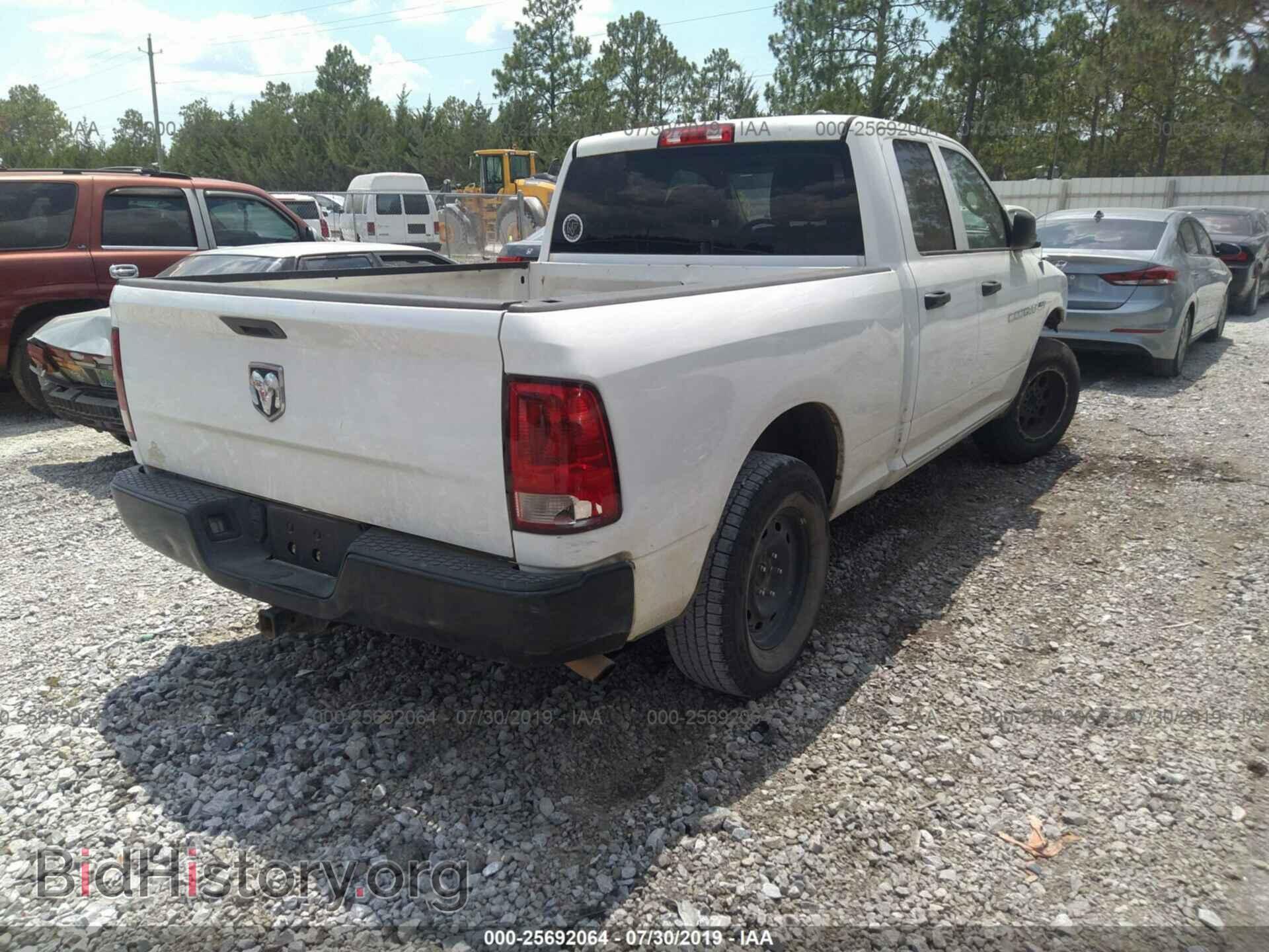 2012 DODGE RAM 1500 - VIN: 1C6RD6FT6CS116657 - Фото 4