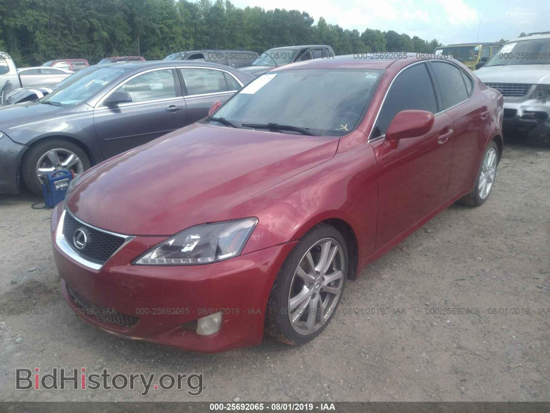2007 LEXUS IS - VIN: JTHBK262675041221 - Photo 2