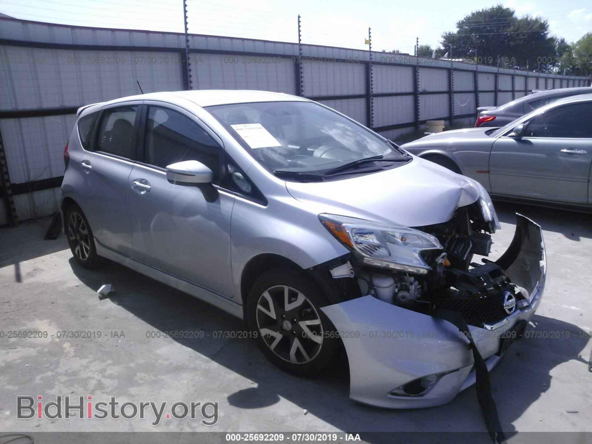 Фотография 3N1CE2CP0GL387202 - NISSAN VERSA NOTE 2016