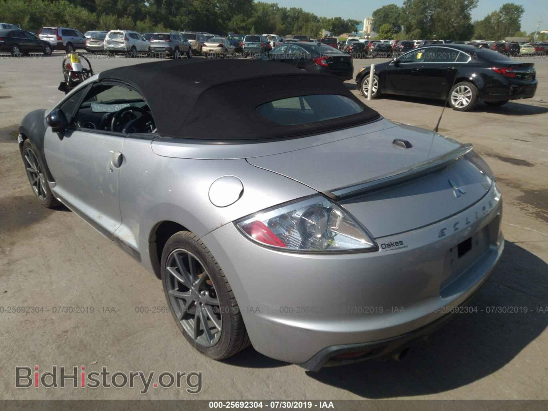 2012 MITSUBISHI ECLIPSE - VIN: 4A37L5EF4CE008168 - Фото 3