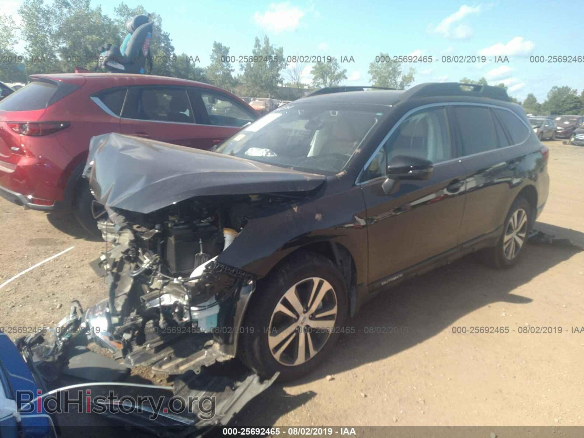 2019 SUBARU OUTBACK - VIN: 4S4BSANC3K3223559 - Фото 2