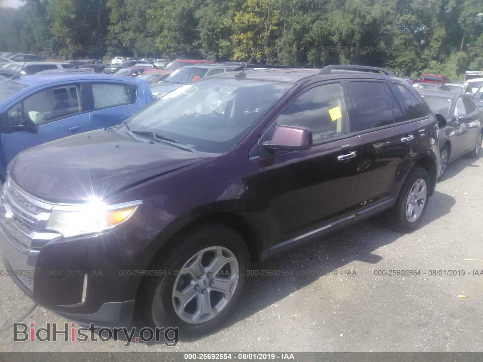 2011 FORD EDGE - VIN: 2FMDK3JC9BBA00694 - Фото 2