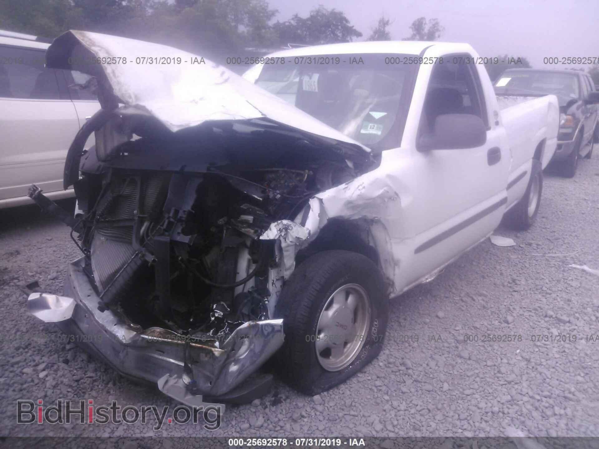 2000 GMC NEW SIERRA - VIN: 1GTEC14V7YE206083 - Фото 2