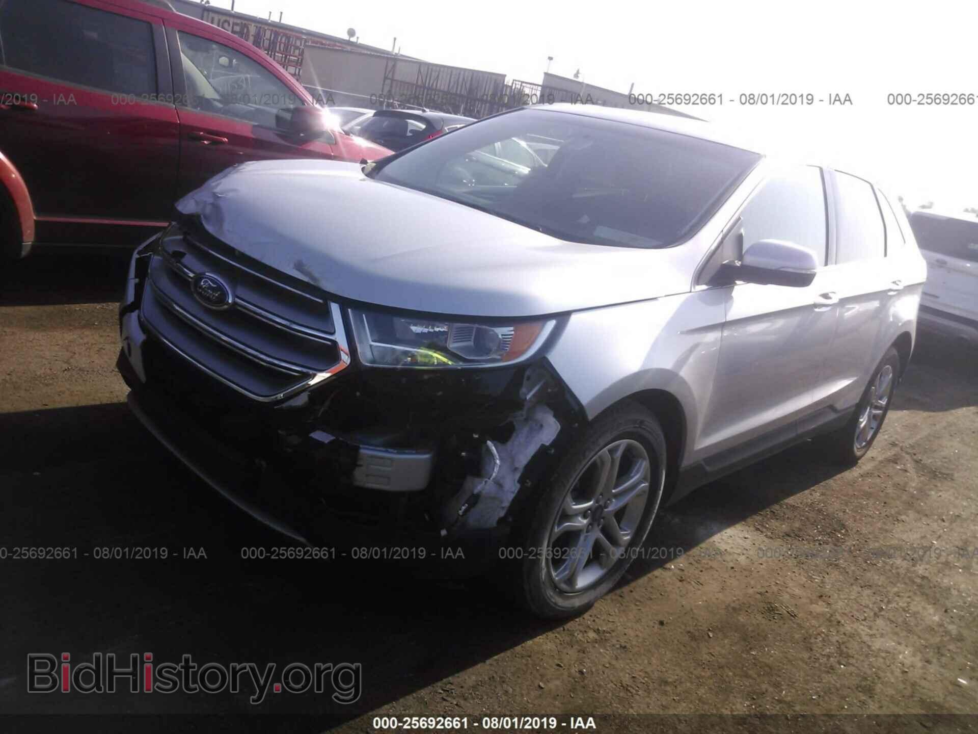 2018 FORD EDGE - VIN: 2FMPK3K91JBB44397 - Фото 2