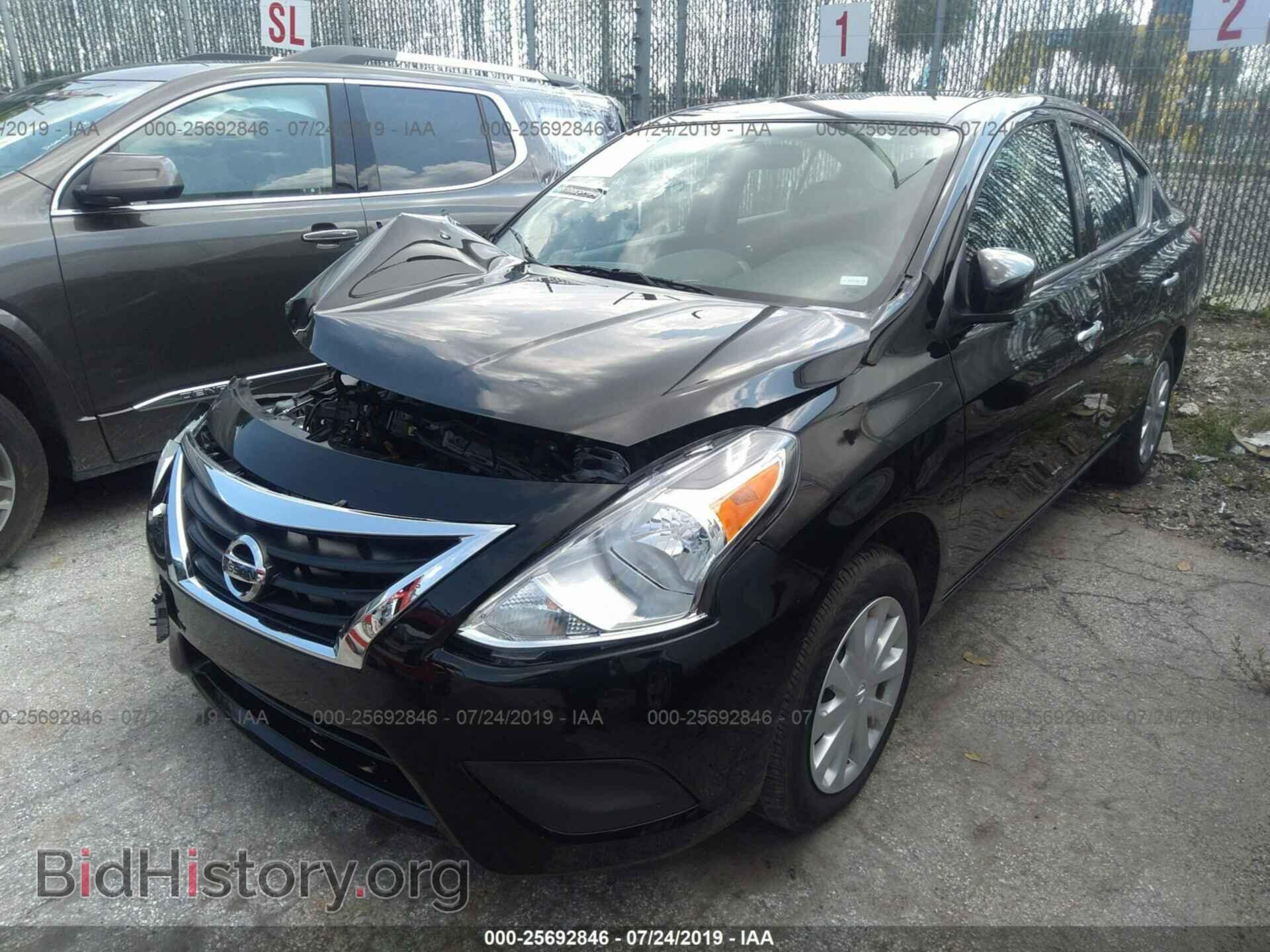 2019 NISSAN VERSA - VIN: 3N1CN7AP3KL815403 - Фото 2