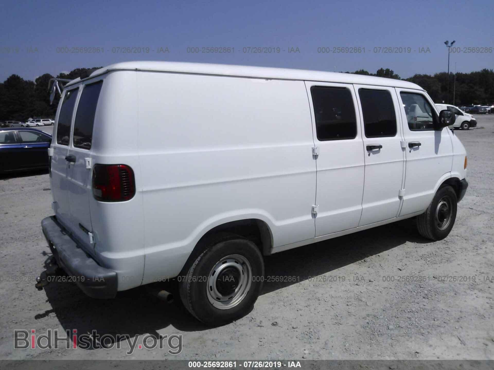 2002 DODGE RAM VAN - VIN: 2B7KB31Y62K135462 - Фото 4