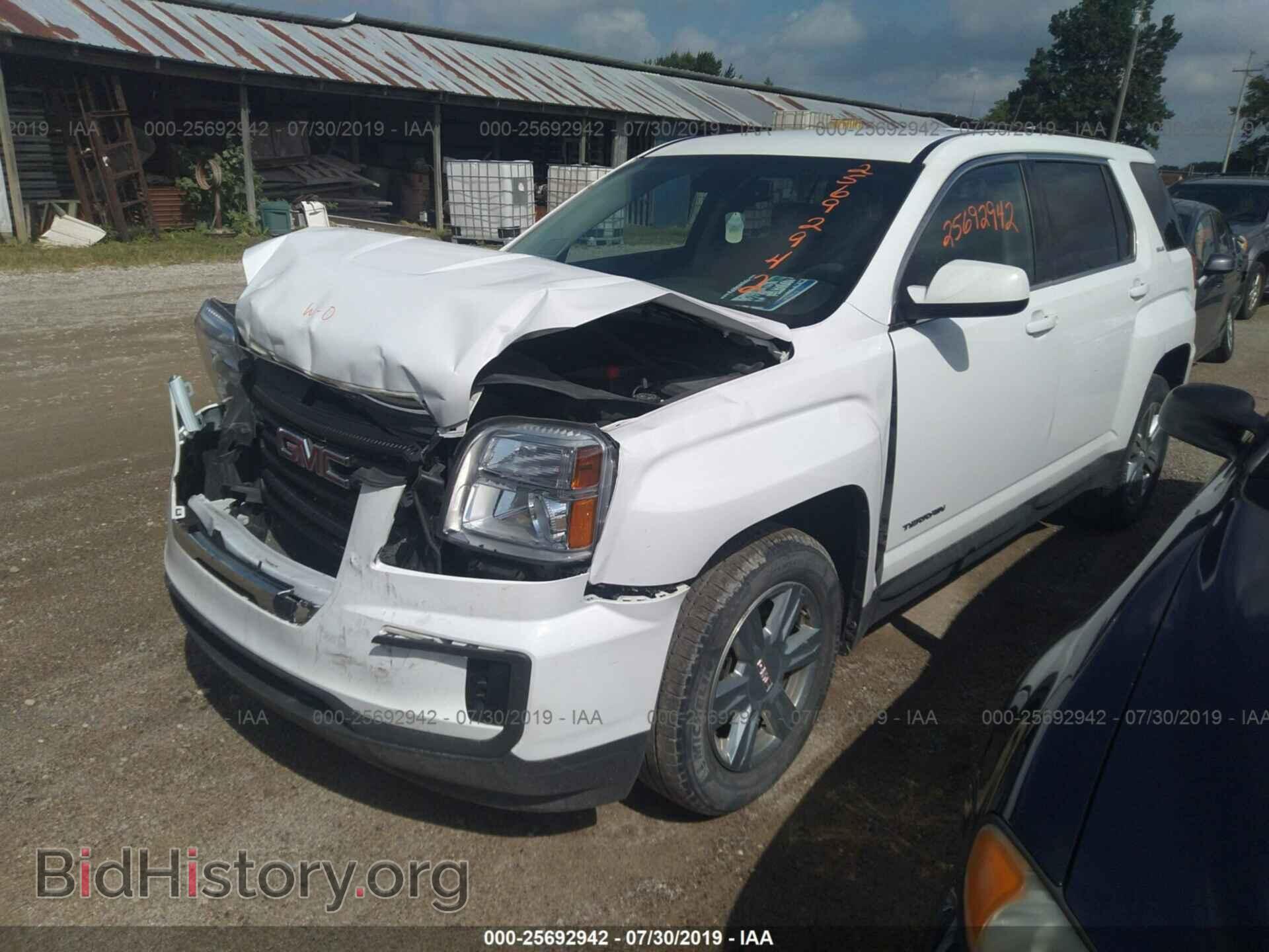 2016 GMC TERRAIN - VIN: 2GKFLSEKXG6297887 - Фото 2