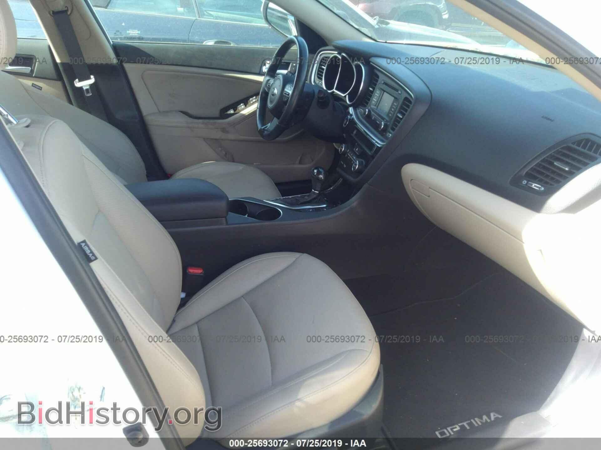 2015 KIA OPTIMA - VIN: 5XXGN4A78FG362216 - Фото 5