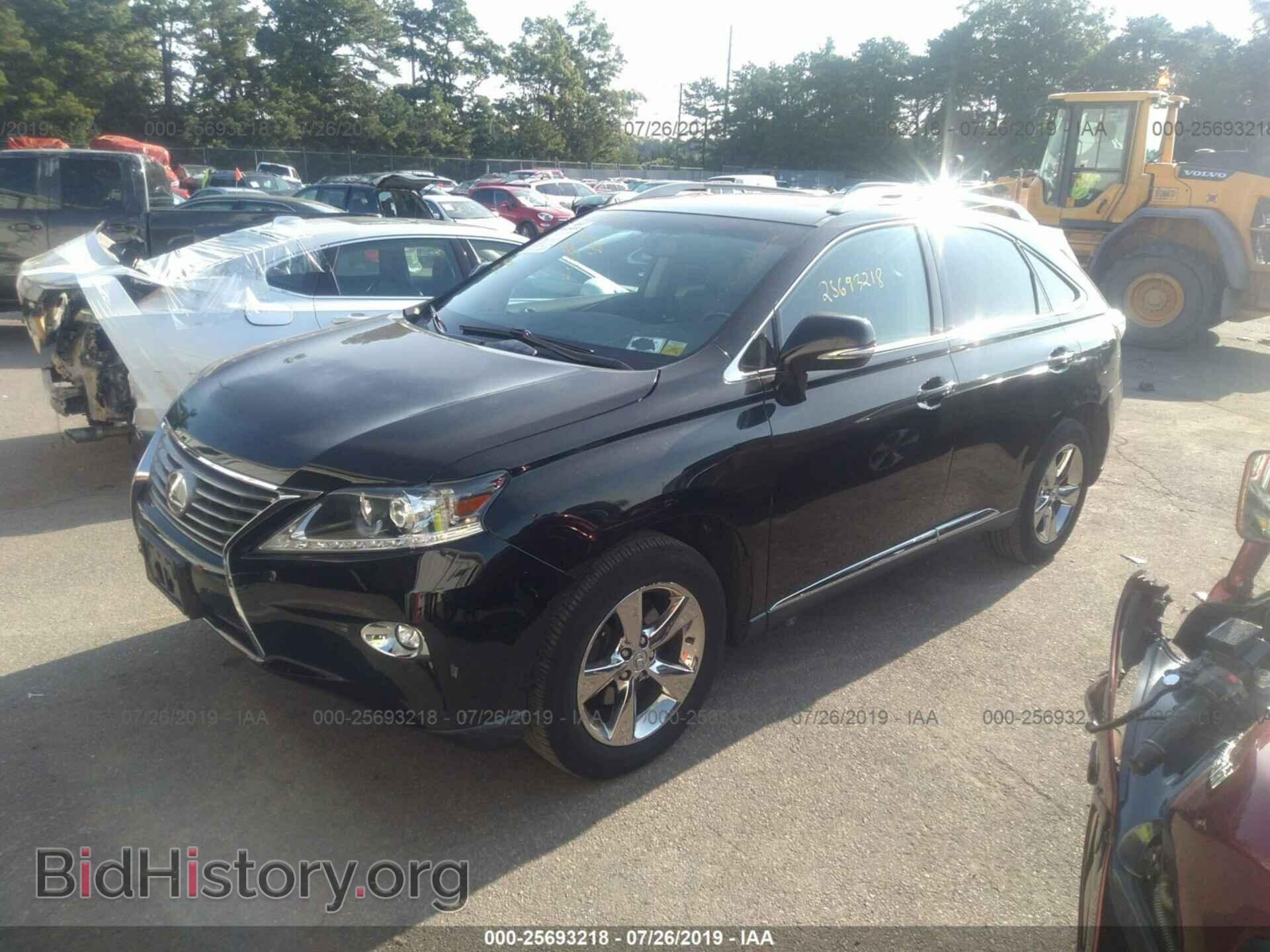 2014 LEXUS RX - VIN: 2T2BK1BA9EC239893 - Фото 2