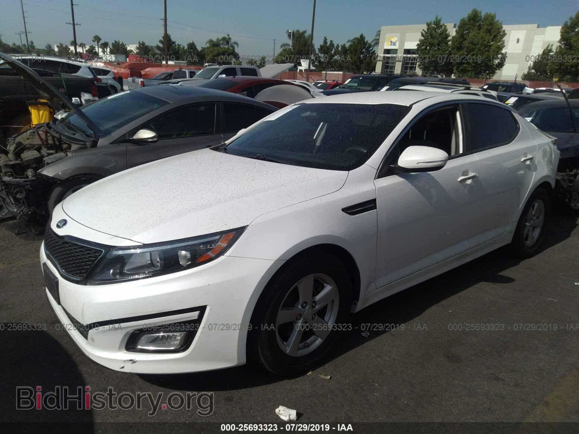 2015 KIA OPTIMA - VIN: KNAGM4A71F5549379 - Photo 2