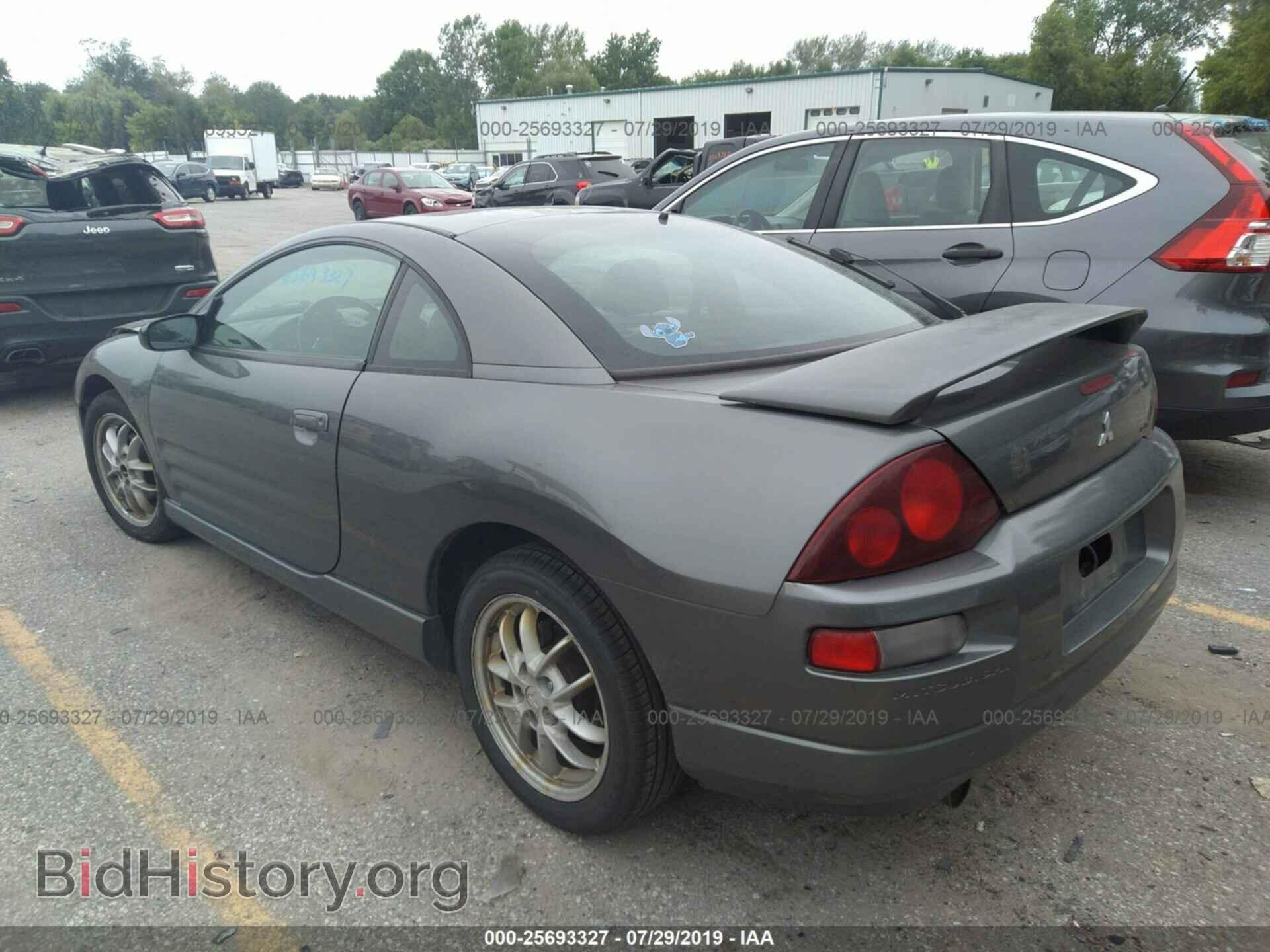 2002 MITSUBISHI ECLIPSE - VIN: 4A3AC54H82E017723 - Photo 3