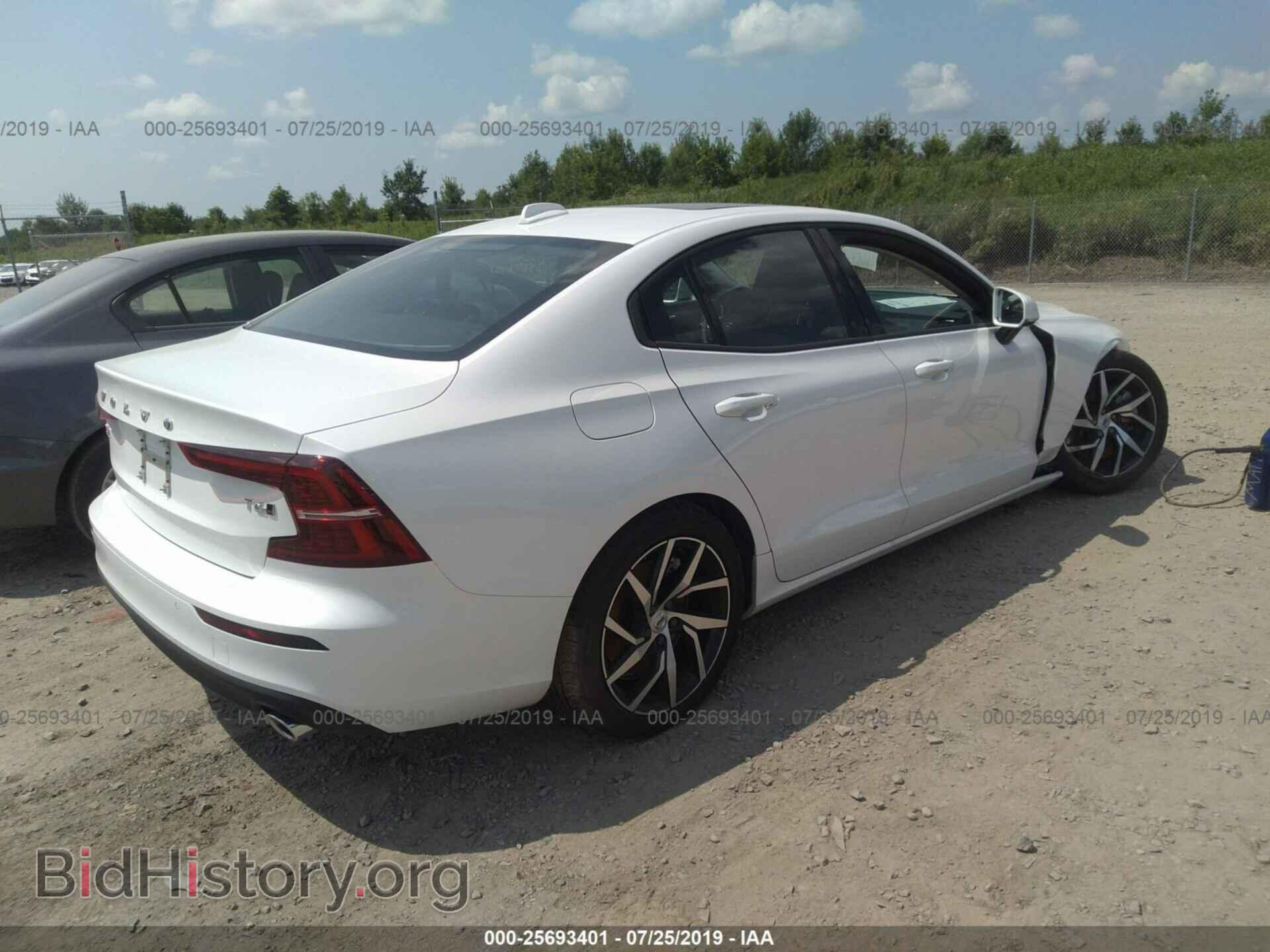 2019 VOLVO S60 - VIN: 7JRA22TK9KG017978 - Фото 4