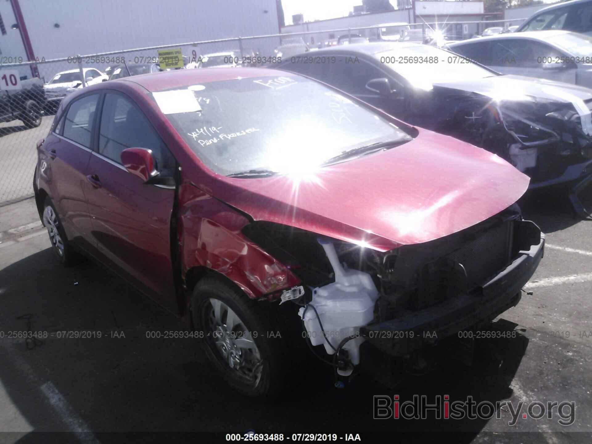 Photo KMHD35LH9HU364912 - HYUNDAI ELANTRA GT 2017