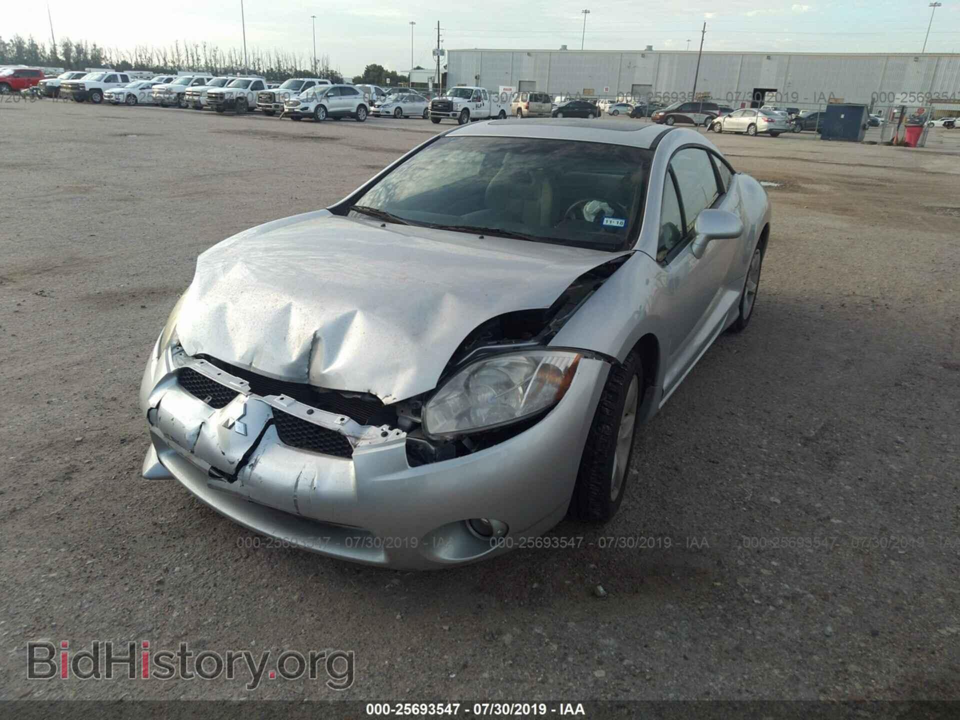 2008 MITSUBISHI ECLIPSE - VIN: 4A3AK24FX8E032684 - Фото 2