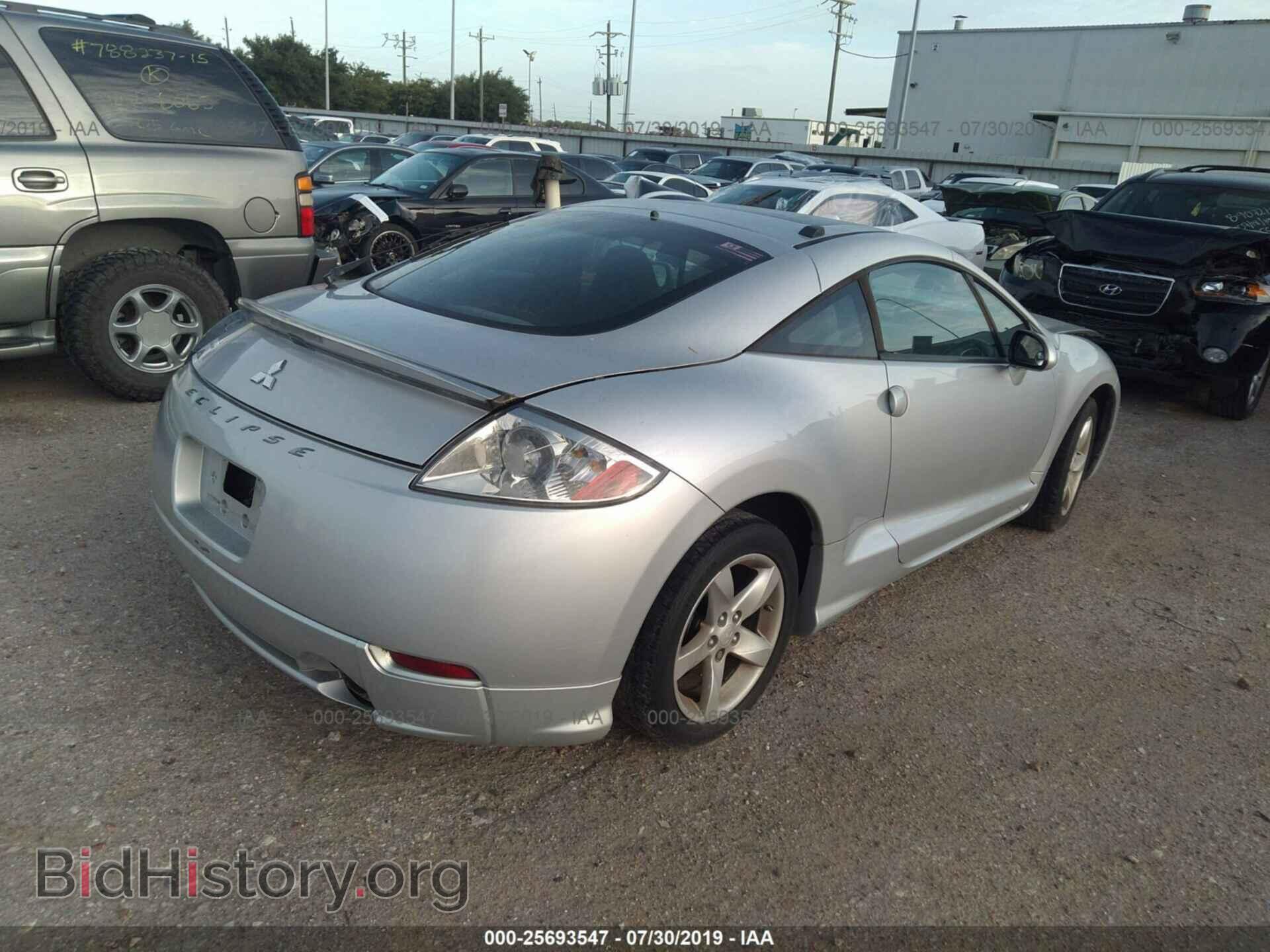 2008 MITSUBISHI ECLIPSE - VIN: 4A3AK24FX8E032684 - Фото 4