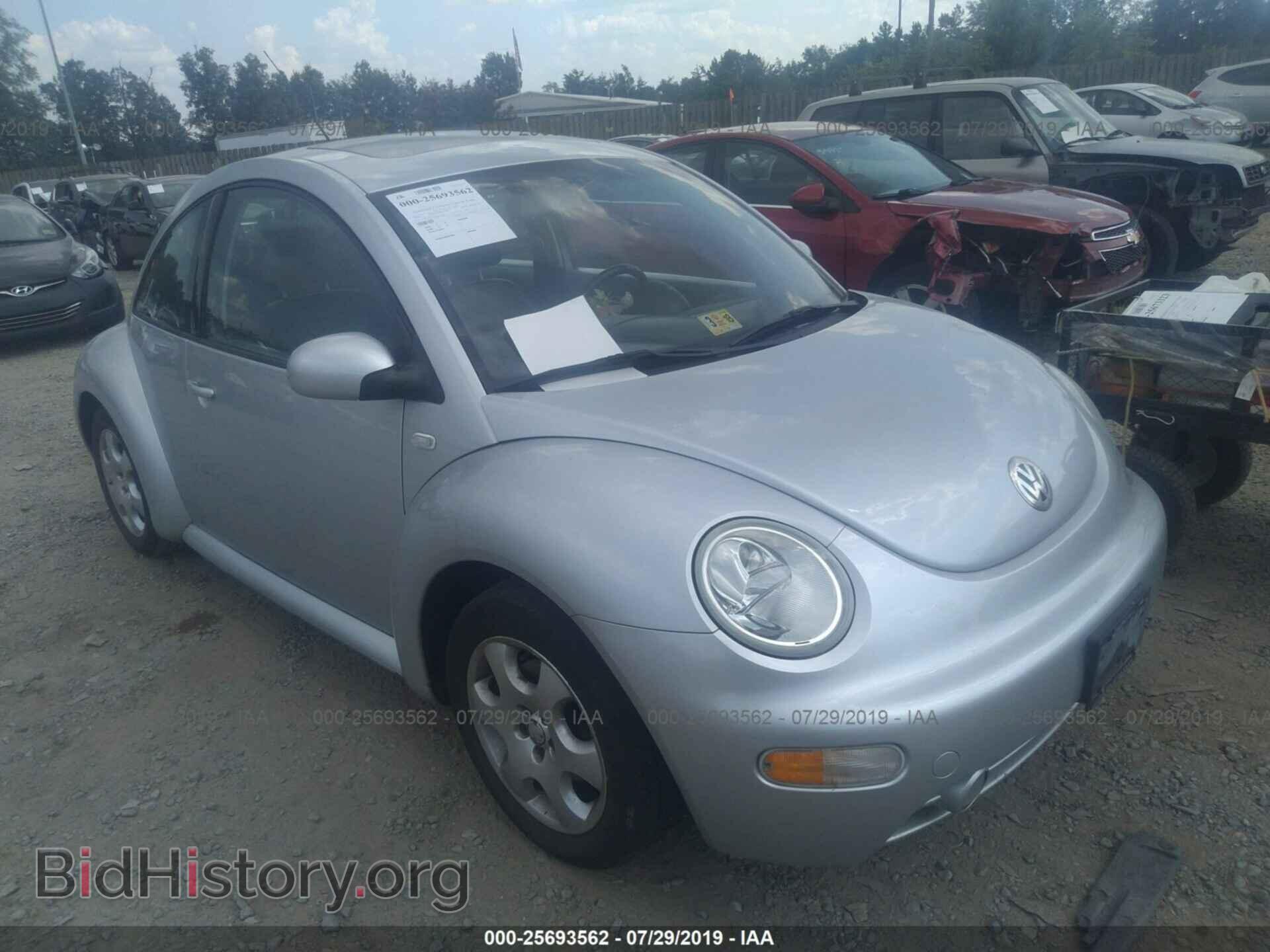 Фотография 3VWCK21C82M451461 - VOLKSWAGEN NEW BEETLE 2002