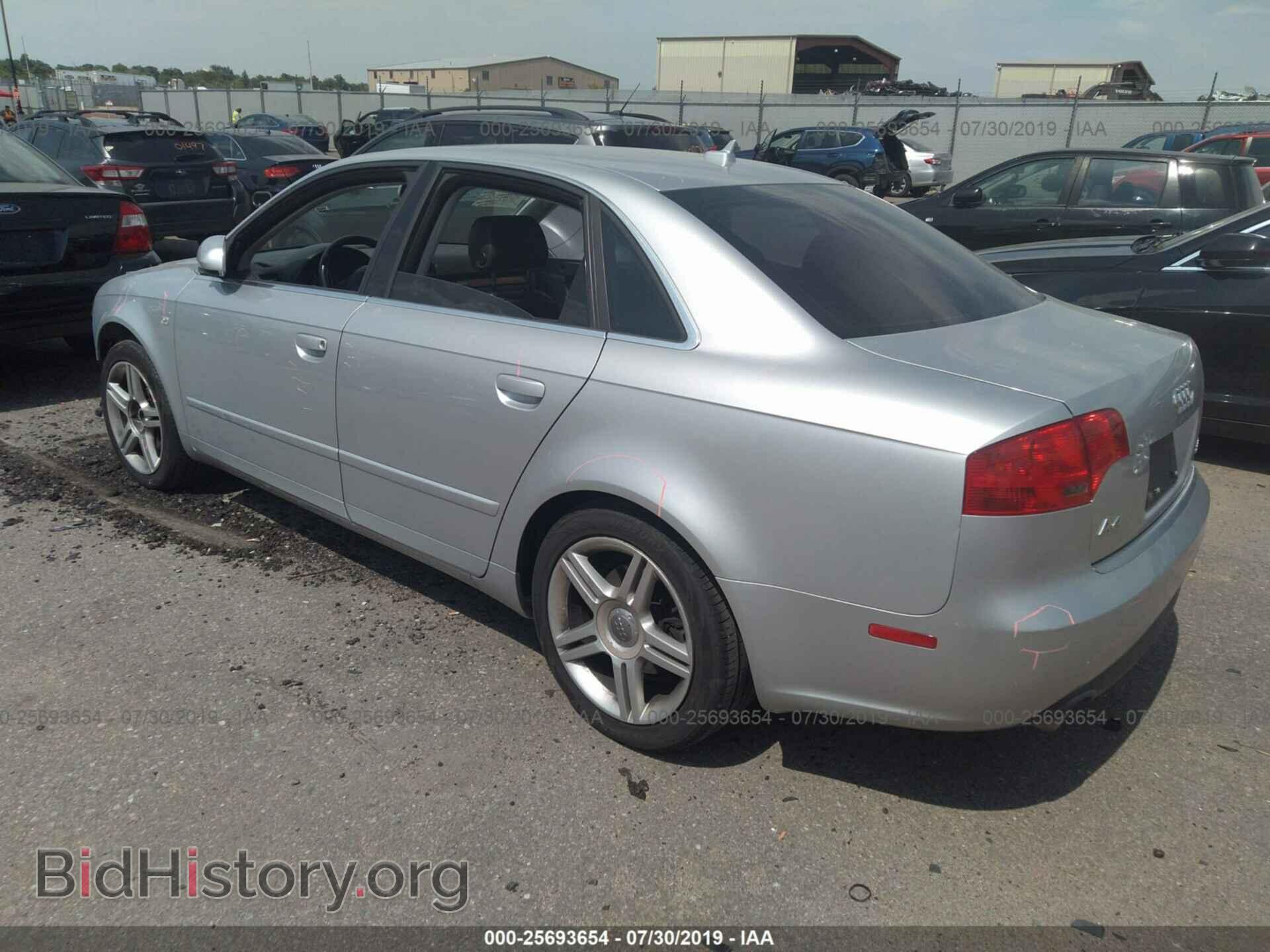 2007 AUDI A4 - VIN: WAUDF78EX7A215007 - Фото 3