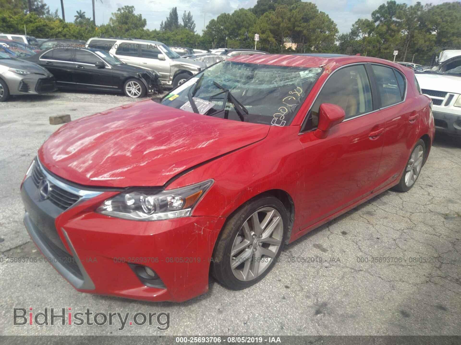 2014 LEXUS CT - VIN: JTHKD5BH0E2201730 - Photo 2