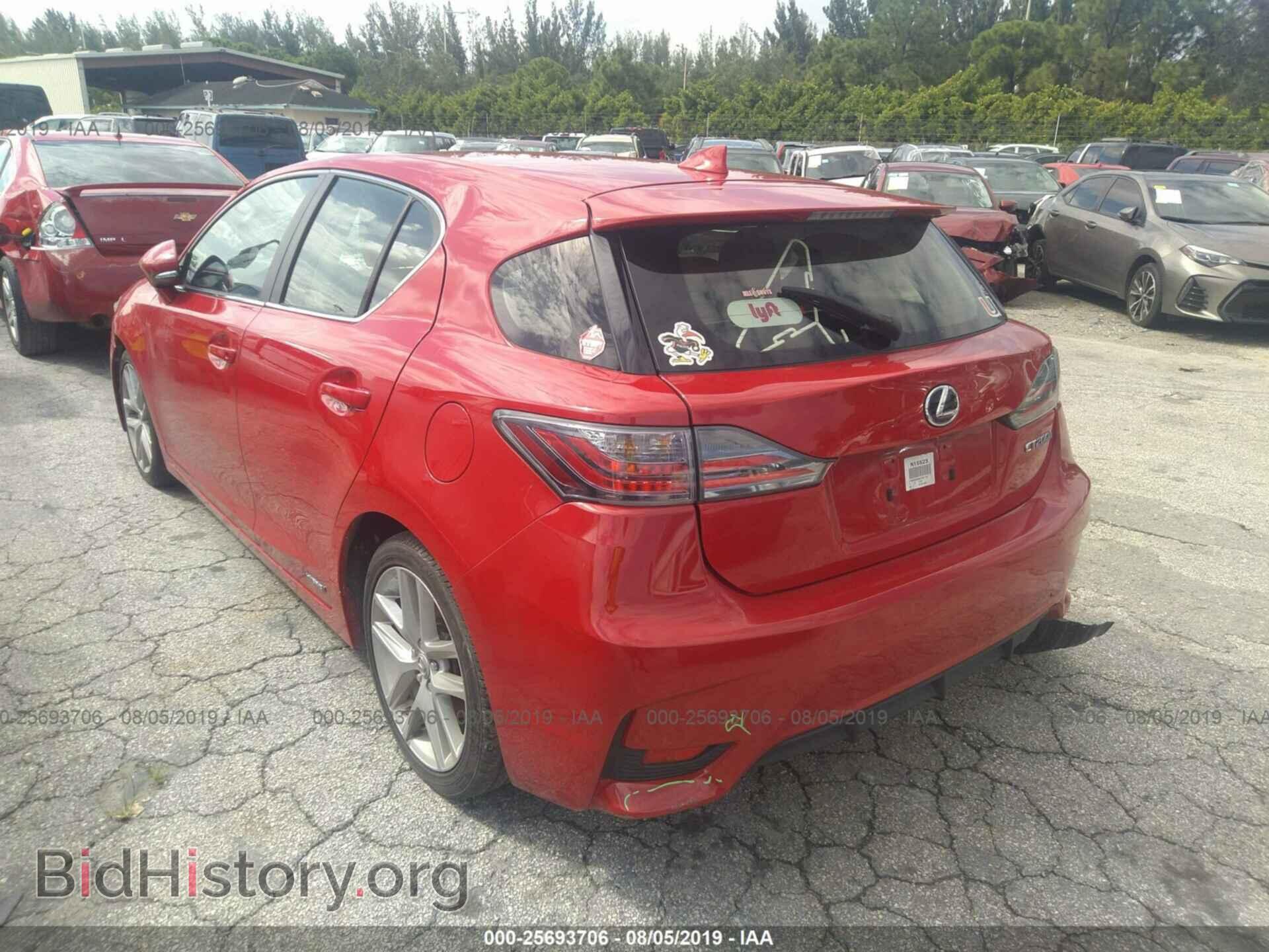2014 LEXUS CT - VIN: JTHKD5BH0E2201730 - Photo 3