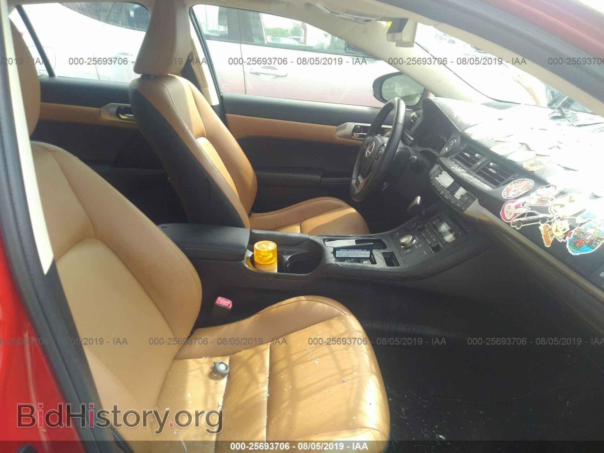 2014 LEXUS CT - VIN: JTHKD5BH0E2201730 - Photo 5