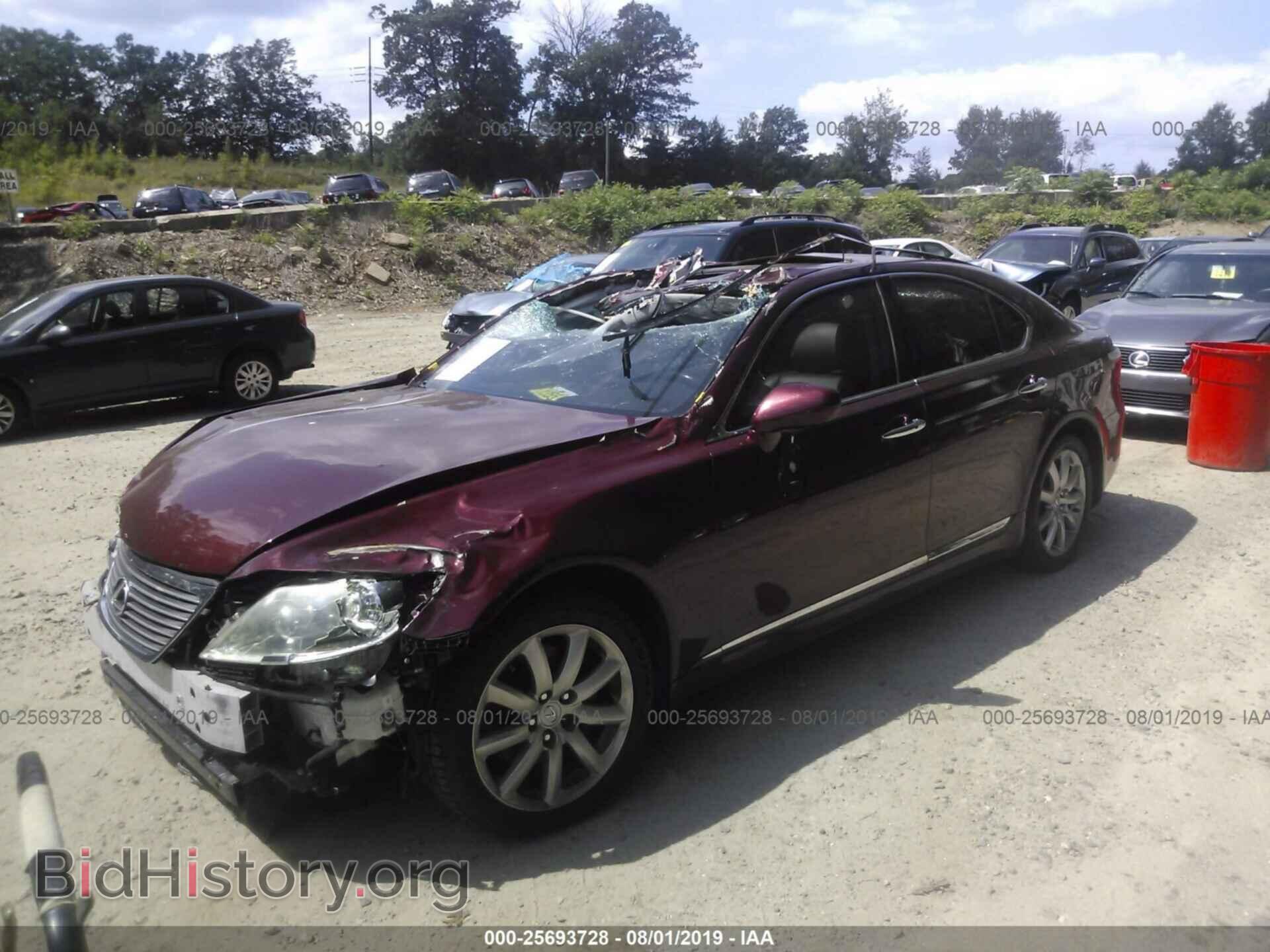2008 LEXUS LS - VIN: JTHBL46F485072285 - Photo 2