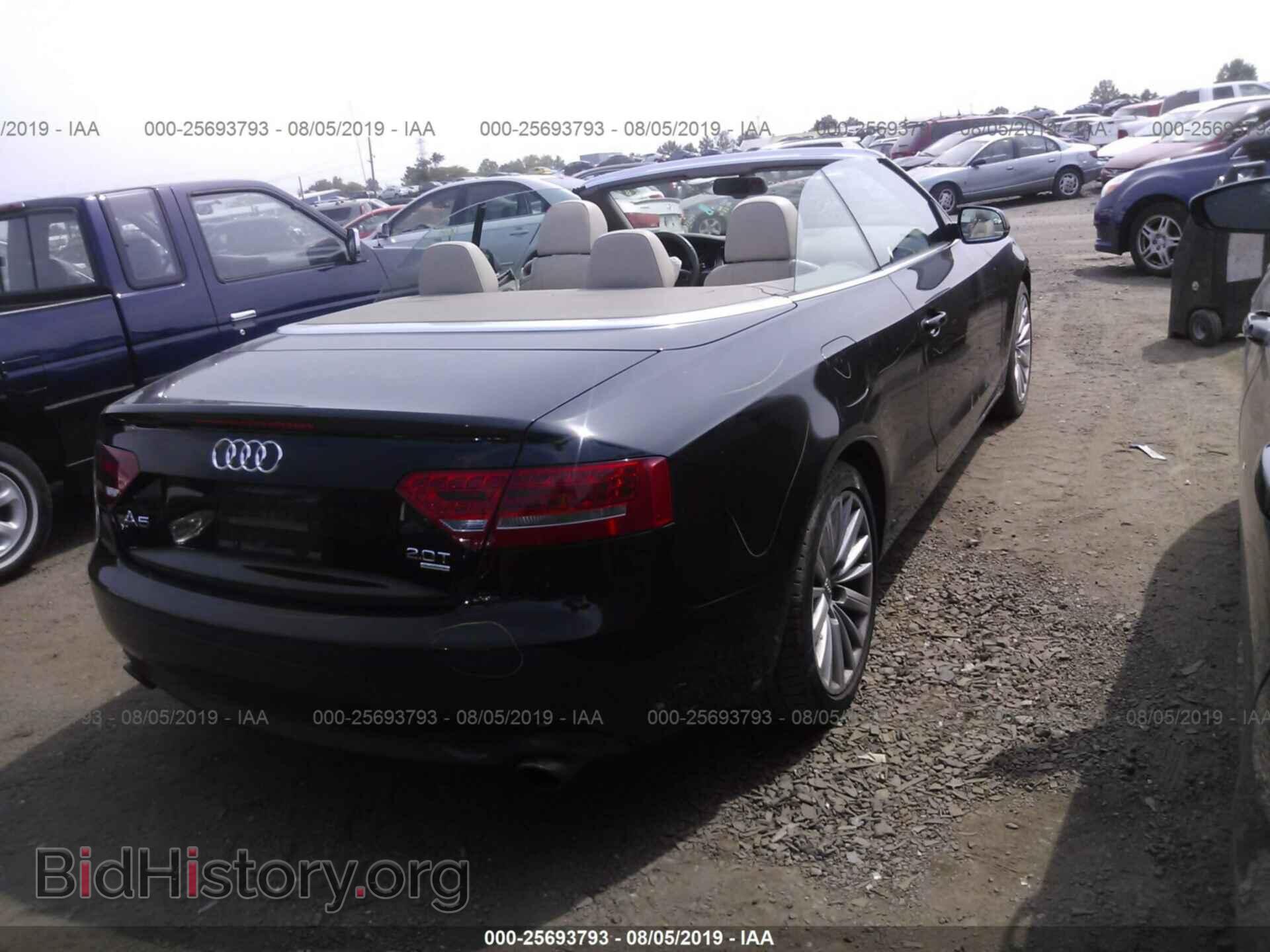 2011 AUDI A5 - VIN: WAUVFAFH4BN001808 - Фото 4