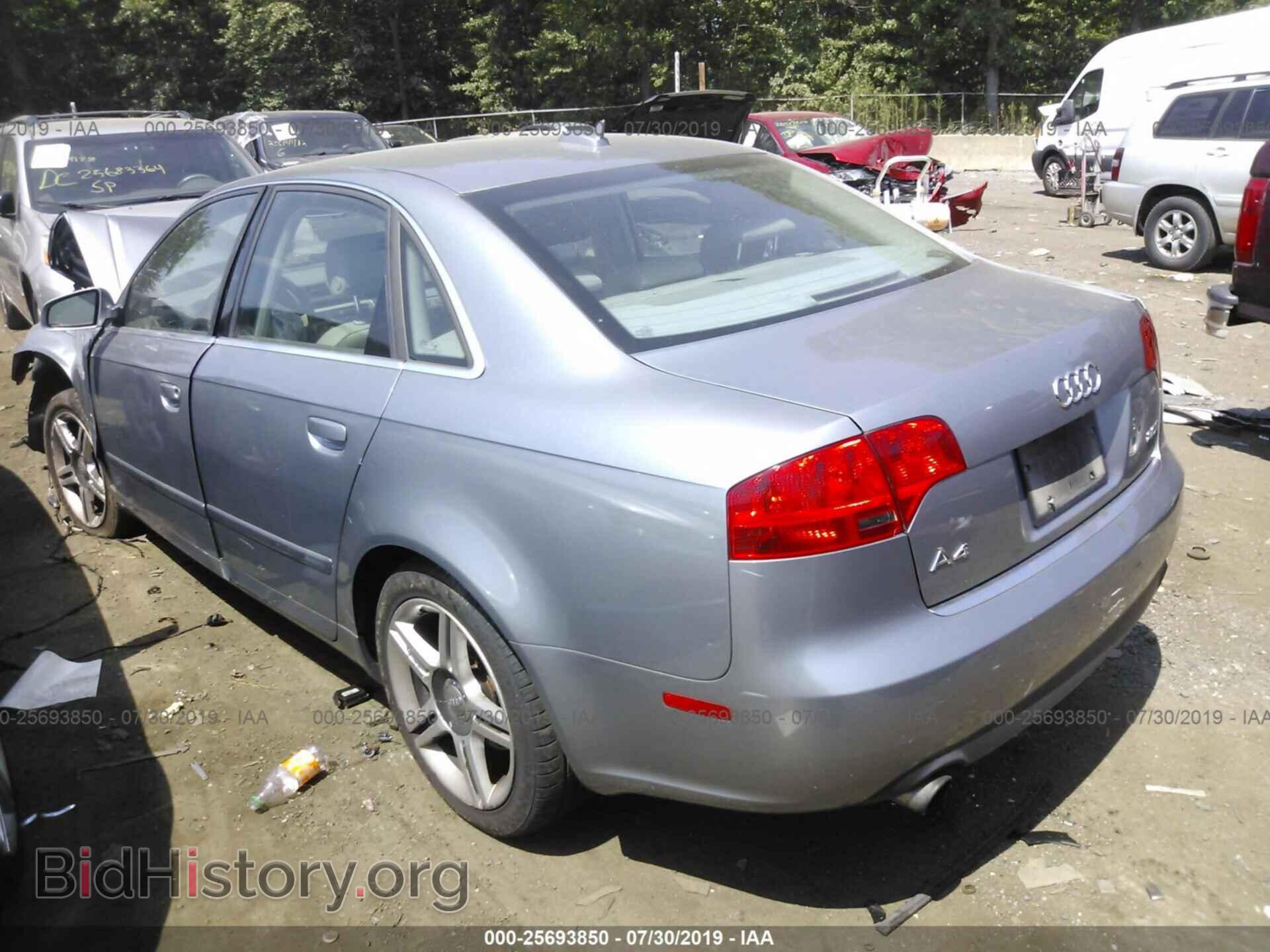 2006 AUDI A4 - VIN: WAUAF78E96A247397 - Фото 3