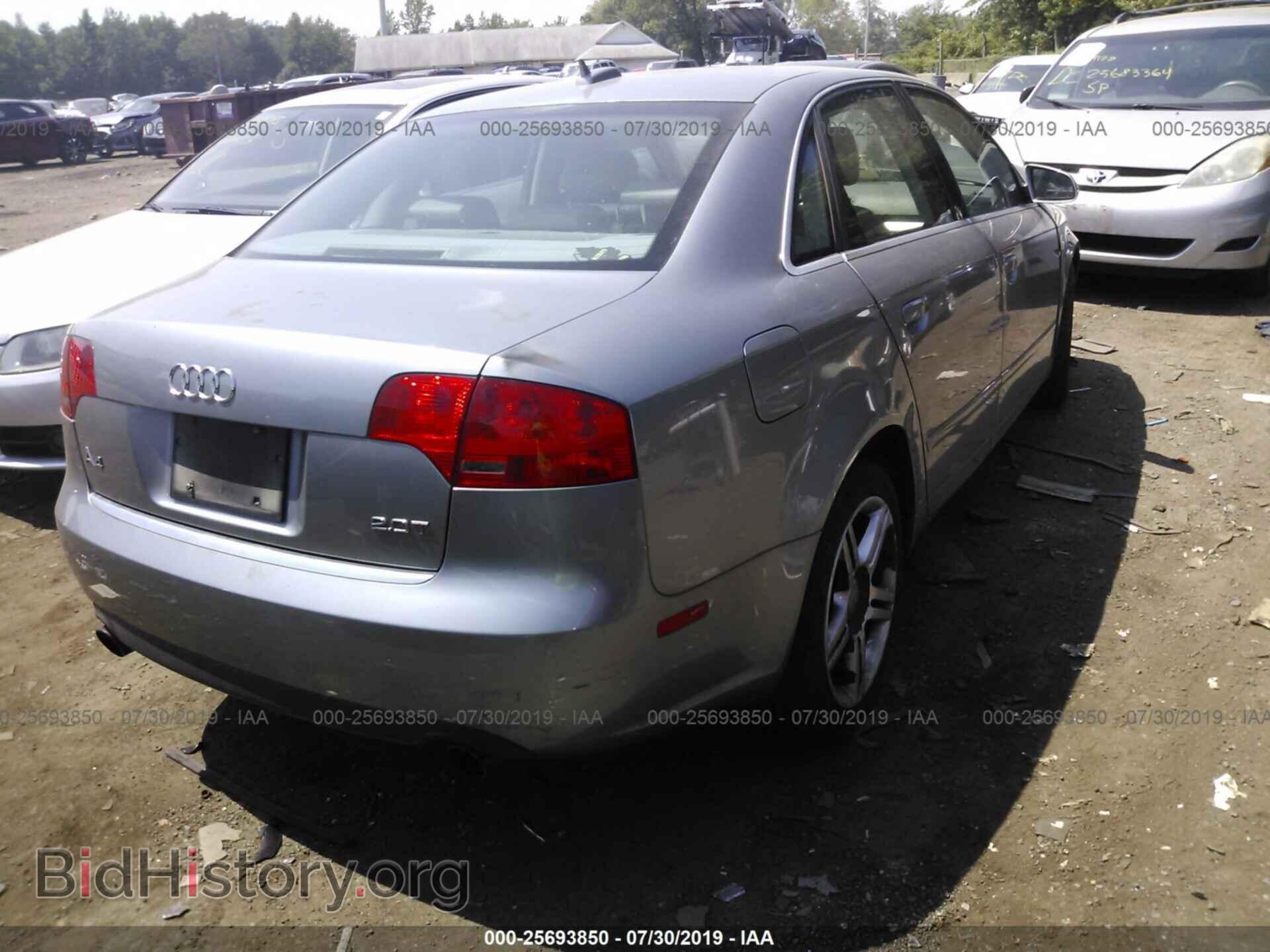 2006 AUDI A4 - VIN: WAUAF78E96A247397 - Фото 4