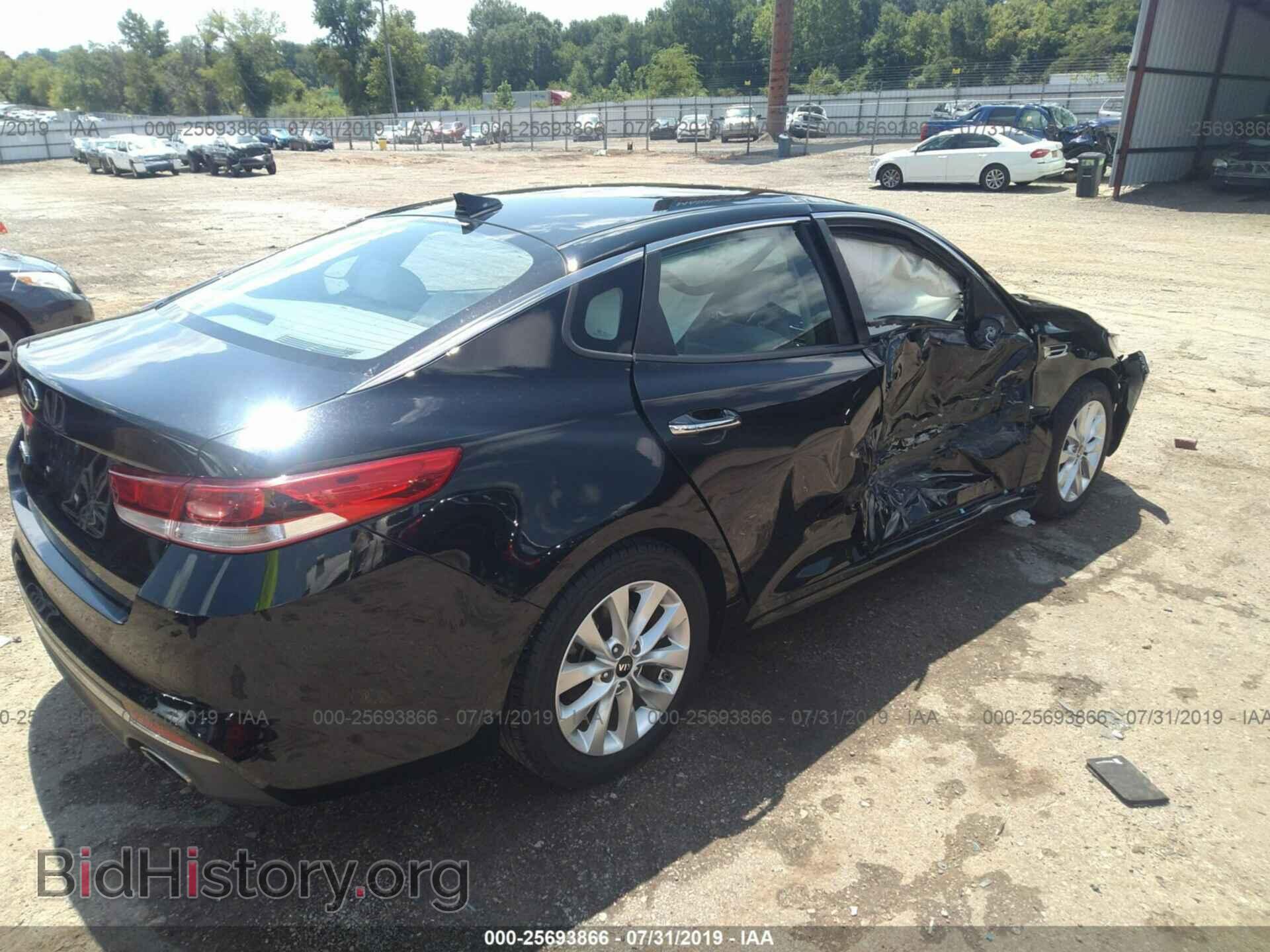 2016 KIA OPTIMA - VIN: 5XXGT4L35GG024676 - Фото 4