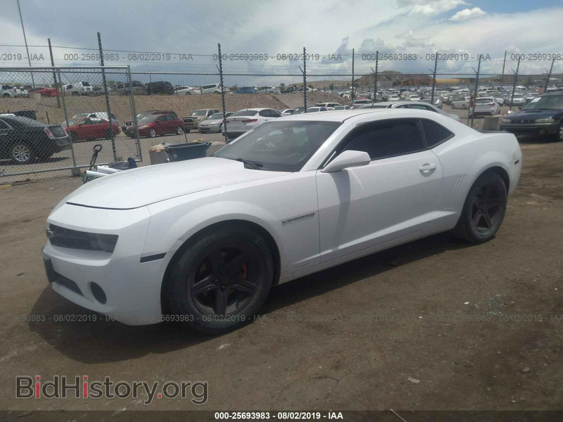 2013 CHEVROLET CAMARO - VIN: 2G1FA1E37D9224273 - Фото 2