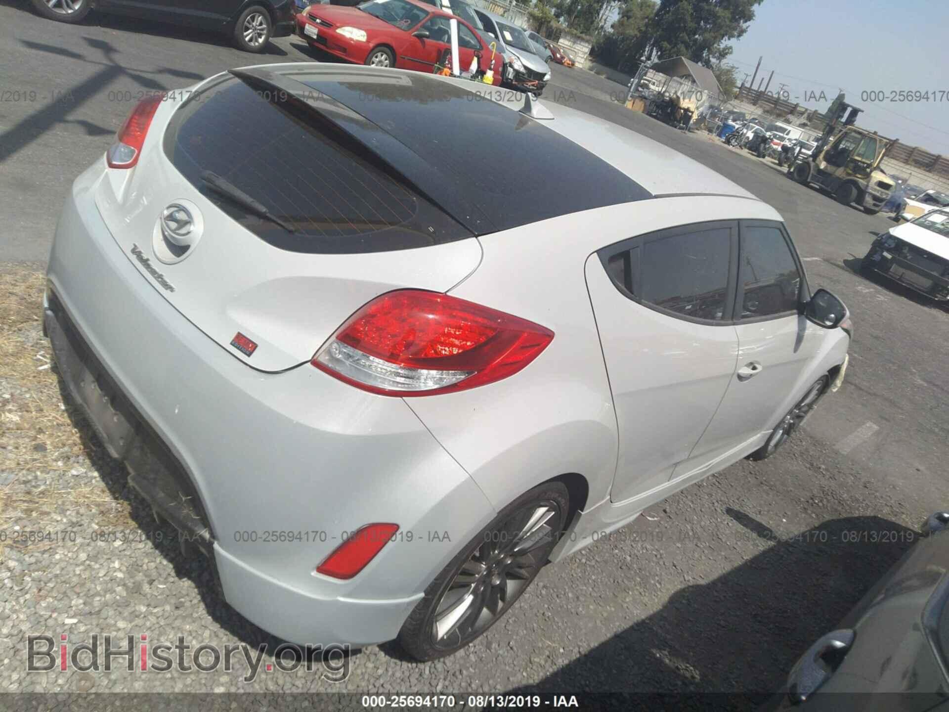 2013 HYUNDAI VELOSTER - VIN: KMHTC6AD0DU126815 - Фото 4