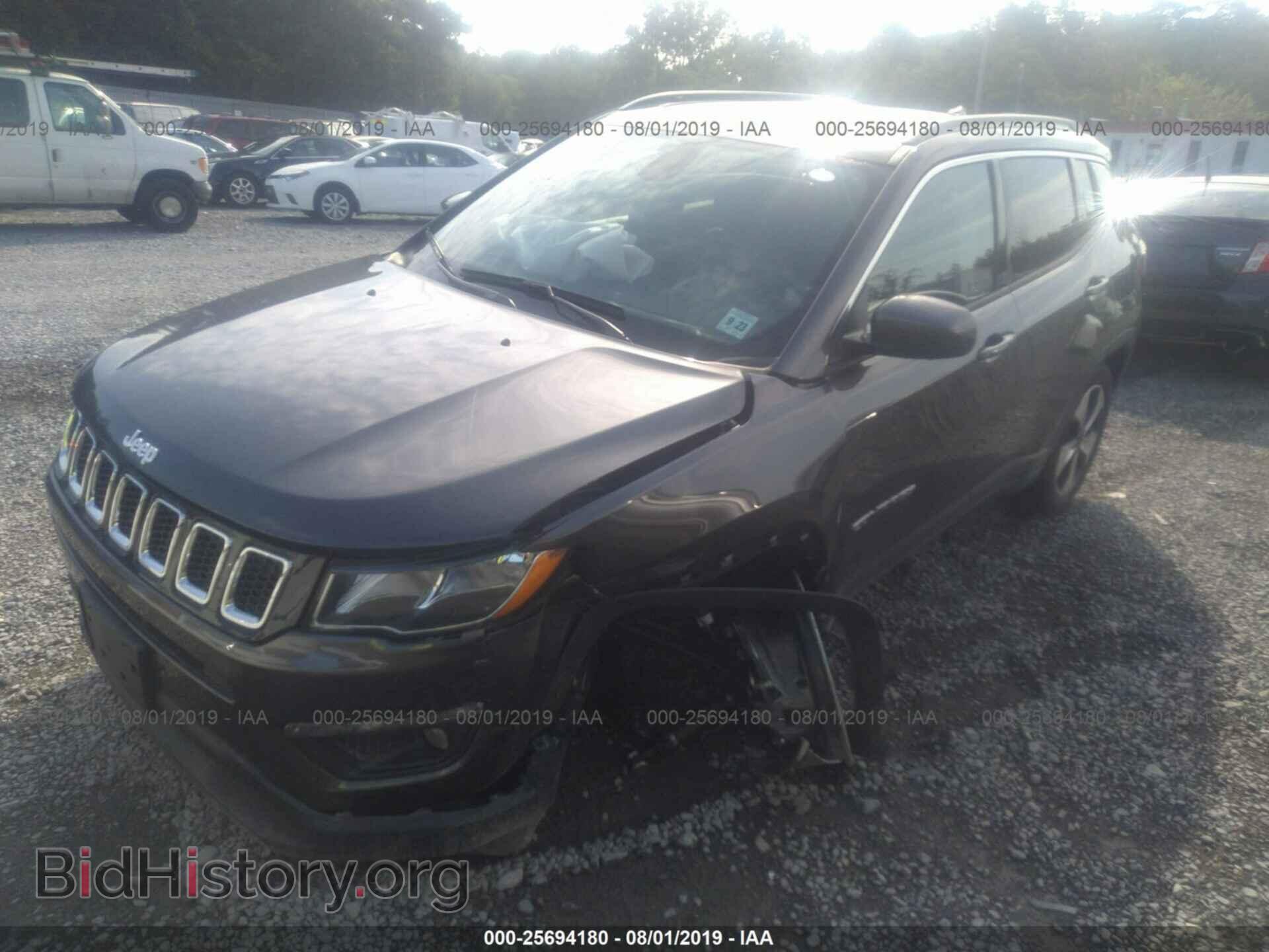 2018 JEEP COMPASS - VIN: 3C4NJDBB7JT360508 - Фото 2