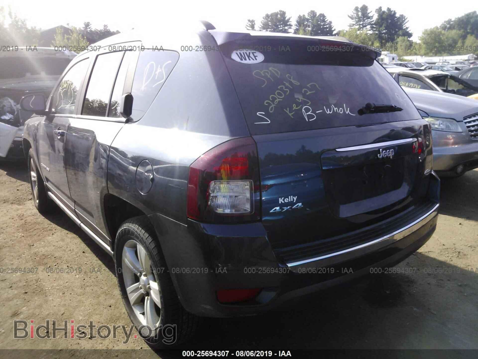 2015 JEEP COMPASS - VIN: 1C4NJDEBXFD292455 - Фото 3
