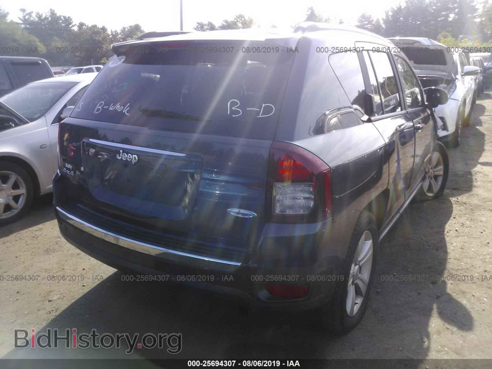 2015 JEEP COMPASS - VIN: 1C4NJDEBXFD292455 - Фото 4