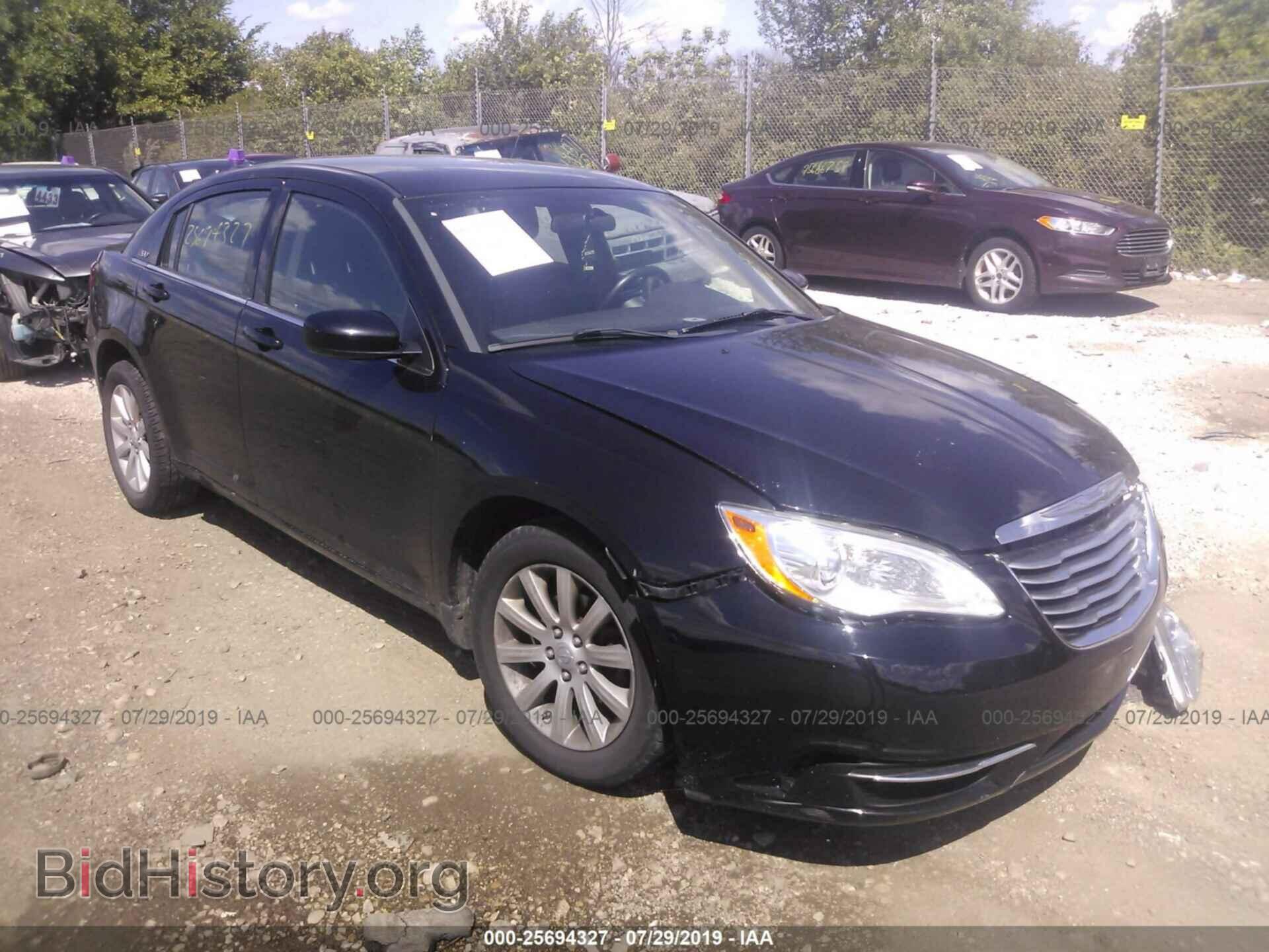 Фотография 1C3CCBBB7CN131162 - CHRYSLER 200 2012