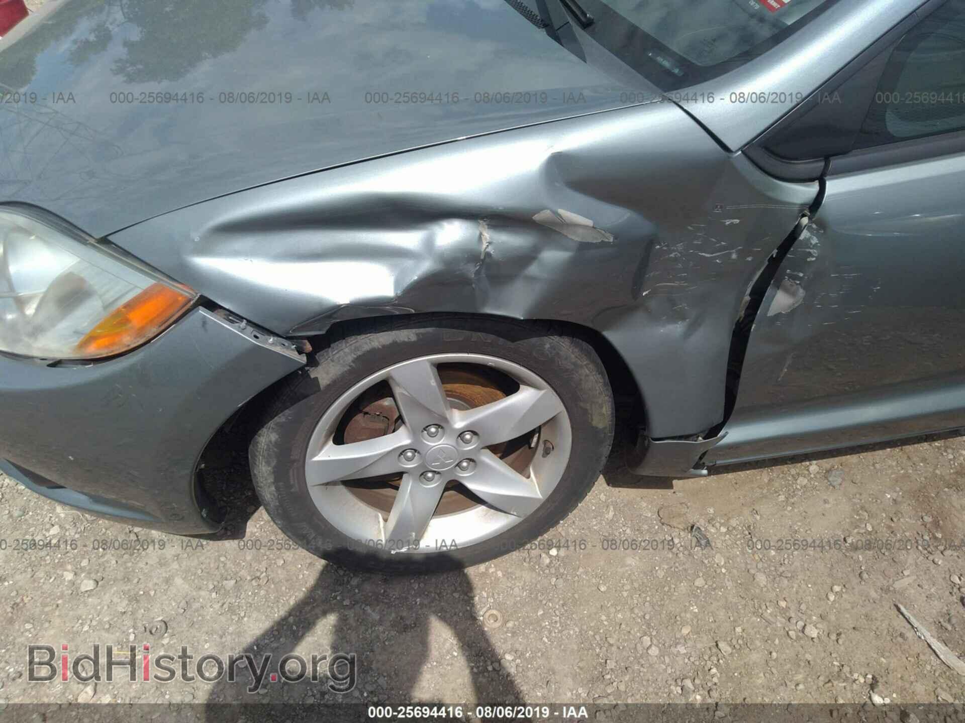 2009 MITSUBISHI ECLIPSE - VIN: 4A3AK24F19E009070 - Фото 6