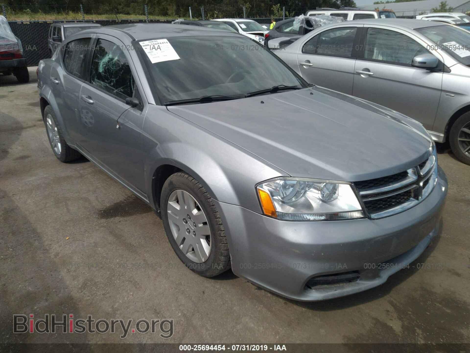Photo 1C3CDZAB3DN603382 - DODGE AVENGER 2013