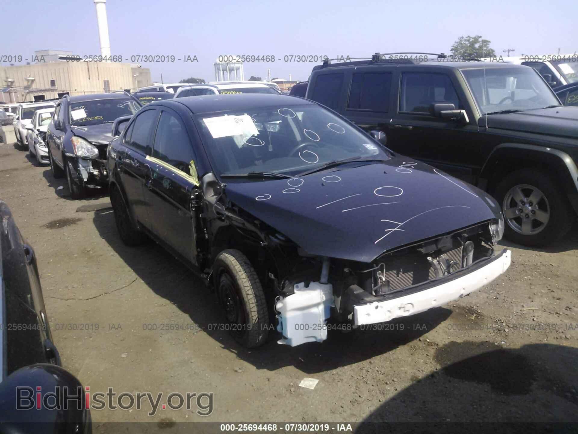 Photo JA32V2FW8CU006710 - MITSUBISHI LANCER 2012